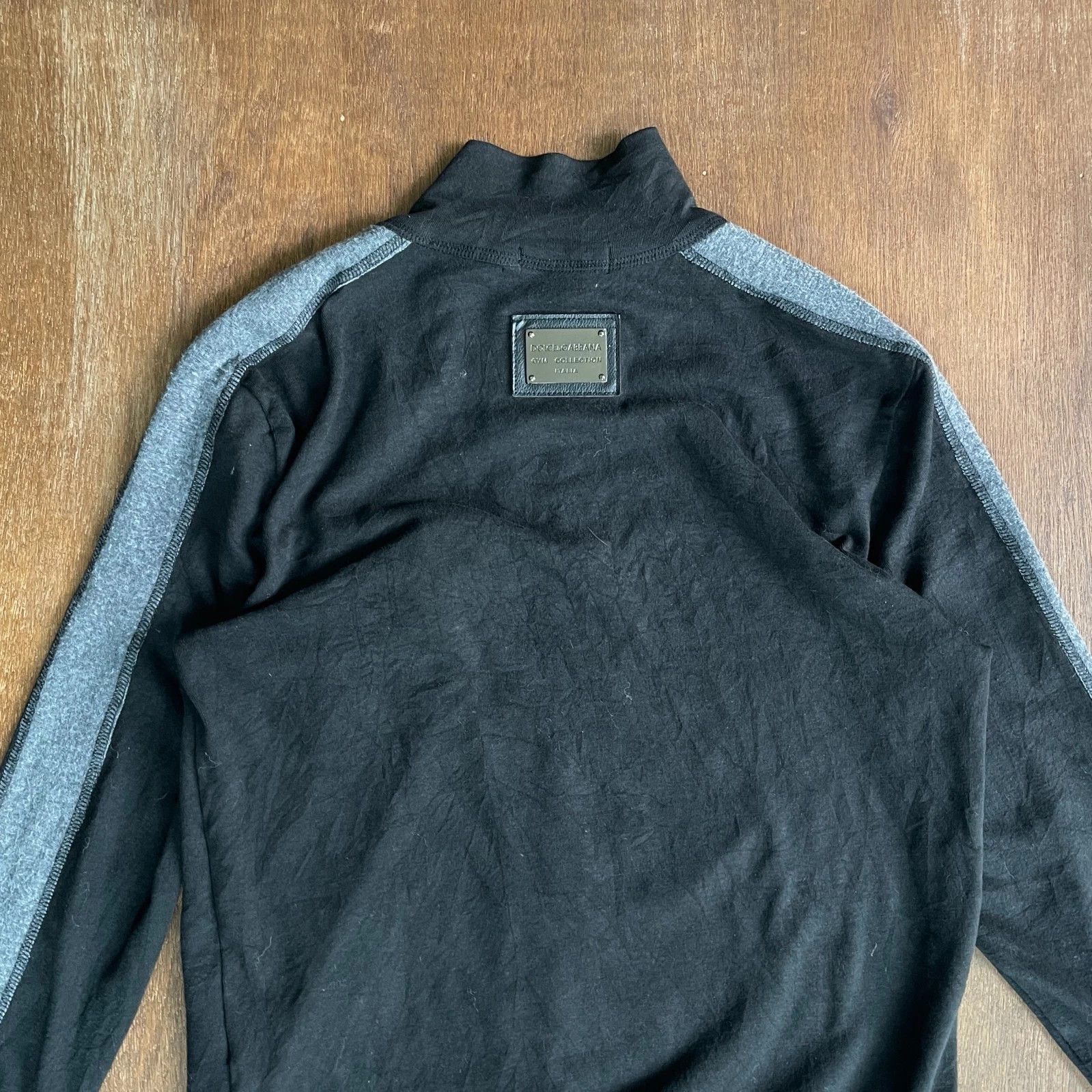 Dolce & Gabbana DOLCE & GABBANA Gym Collection Track Jacket Silver Back Logo Size US S / EU 44-46 / 1 - 7 Thumbnail