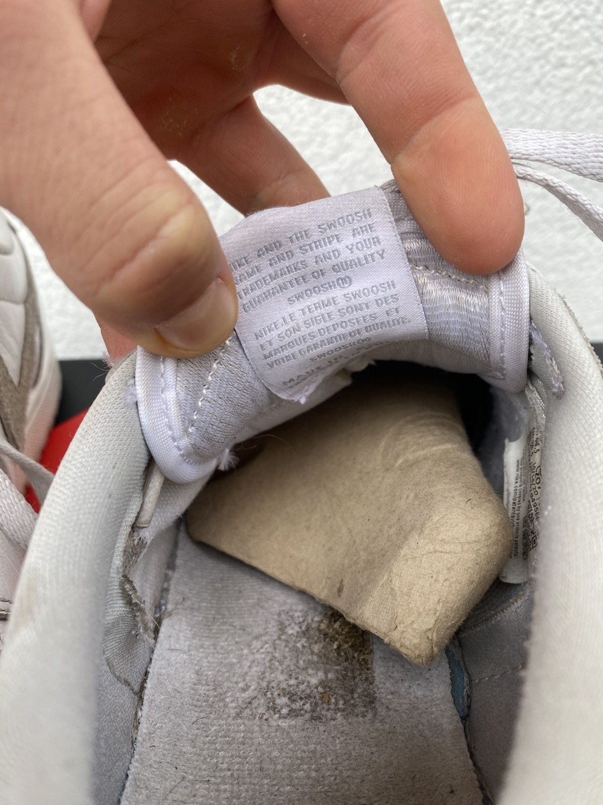 Jordan Brand × Nike nike Air Jordan 1 Low OG Neutral Grey 85 sneakers Size US 10.5 / EU 43-44 - 12 Thumbnail