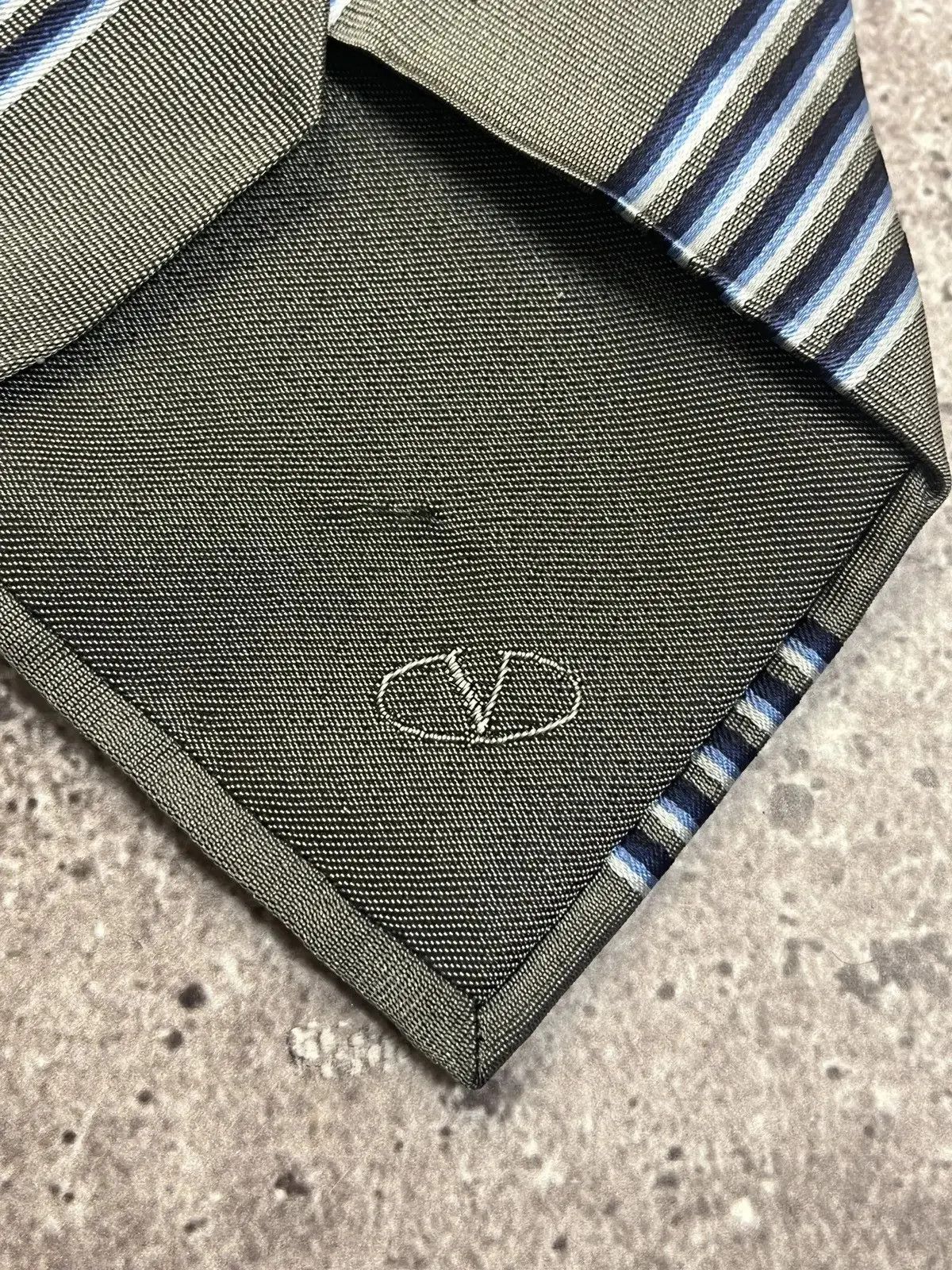 Valentino × Vintage Valentino Vintage Stripped Tie Size ONE SIZE - 4 Thumbnail