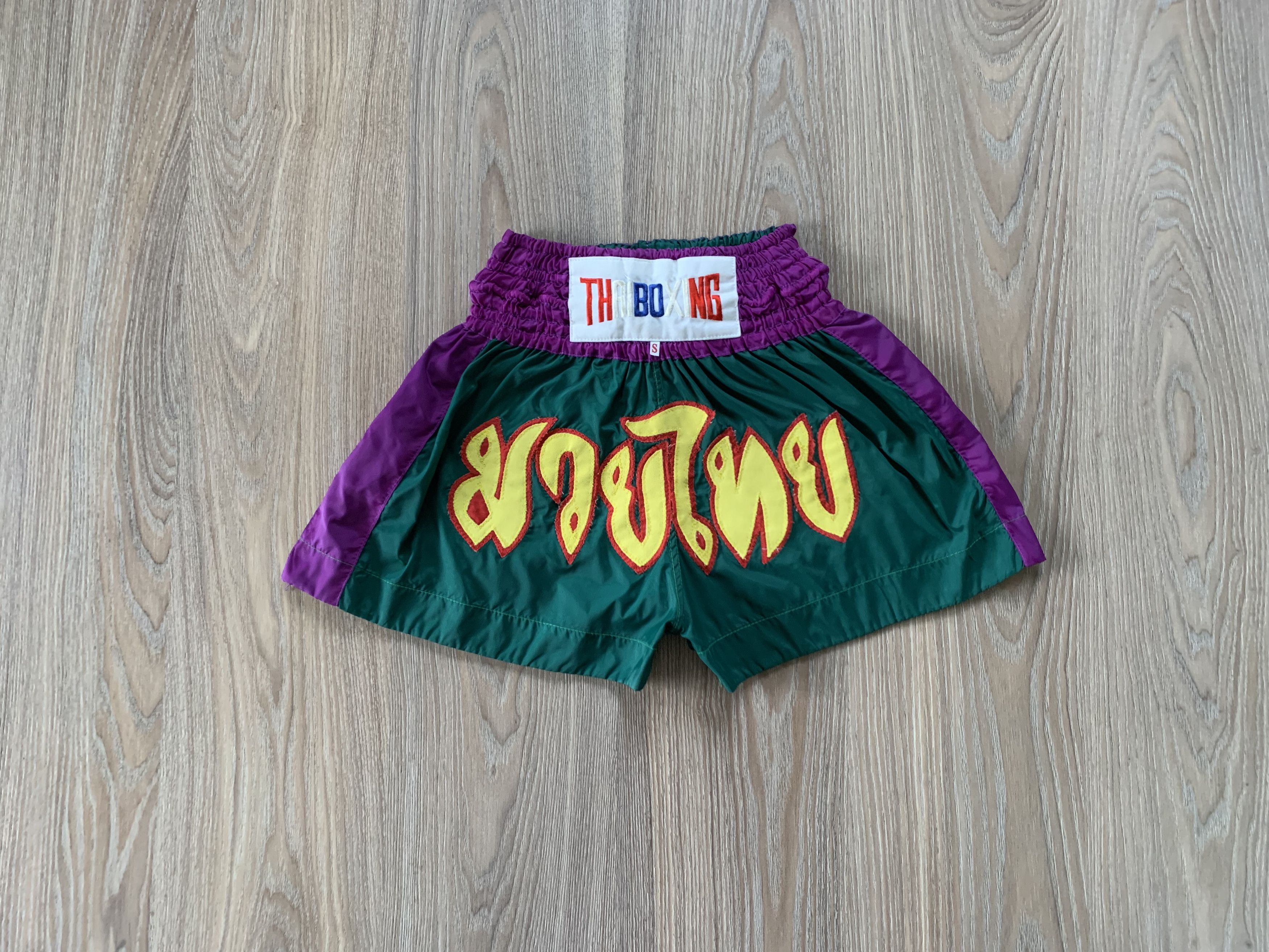 Japanese Brand Vintage Muay Thai Boxing Embroided Shorts Size US 30 / EU 46 - 6 Thumbnail