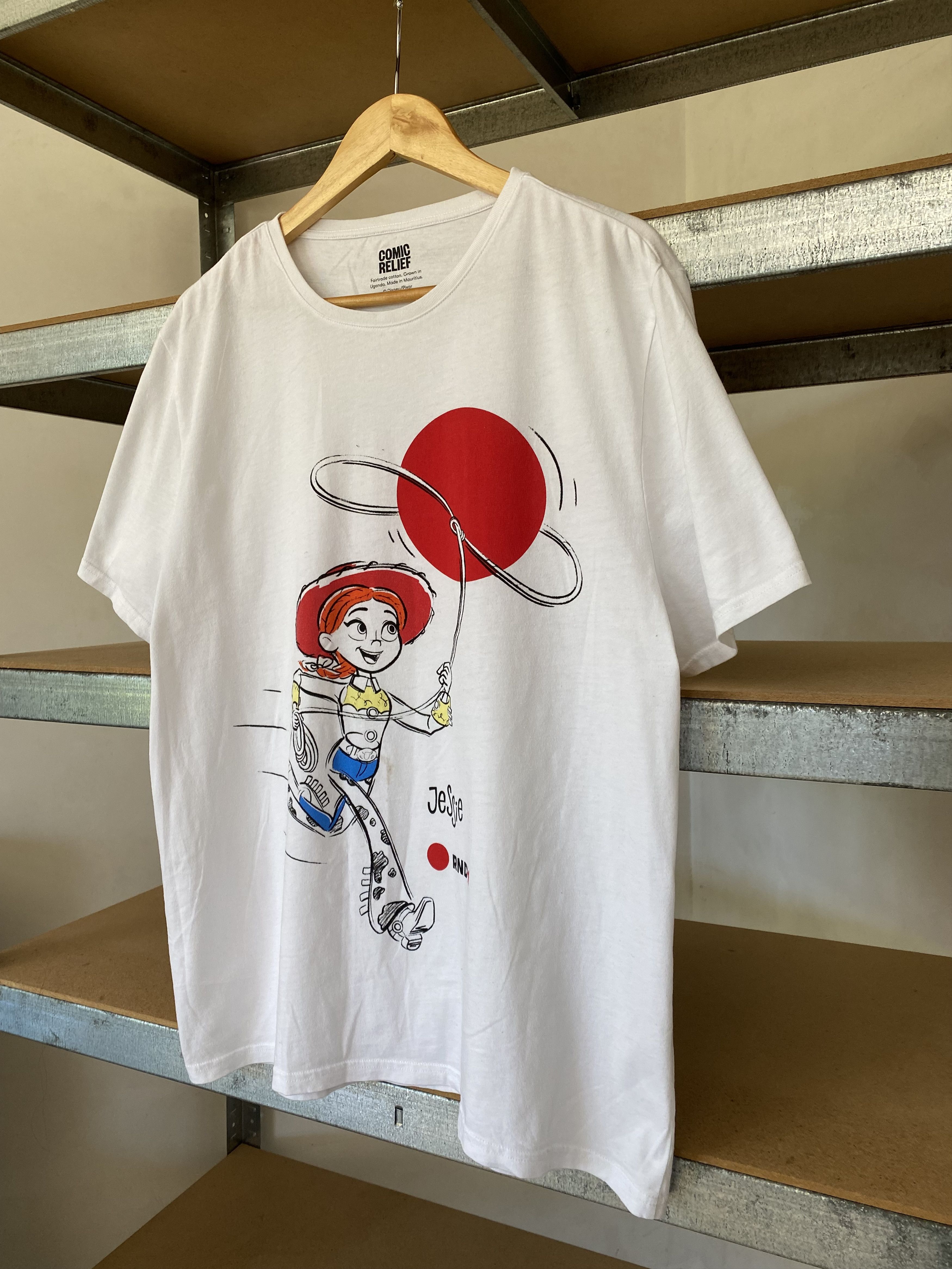 Cartoon Network Comic Relief Toy Story Vintage Jessie Cartoon Tee Size US XL / EU 56 / 4 - 7 Thumbnail