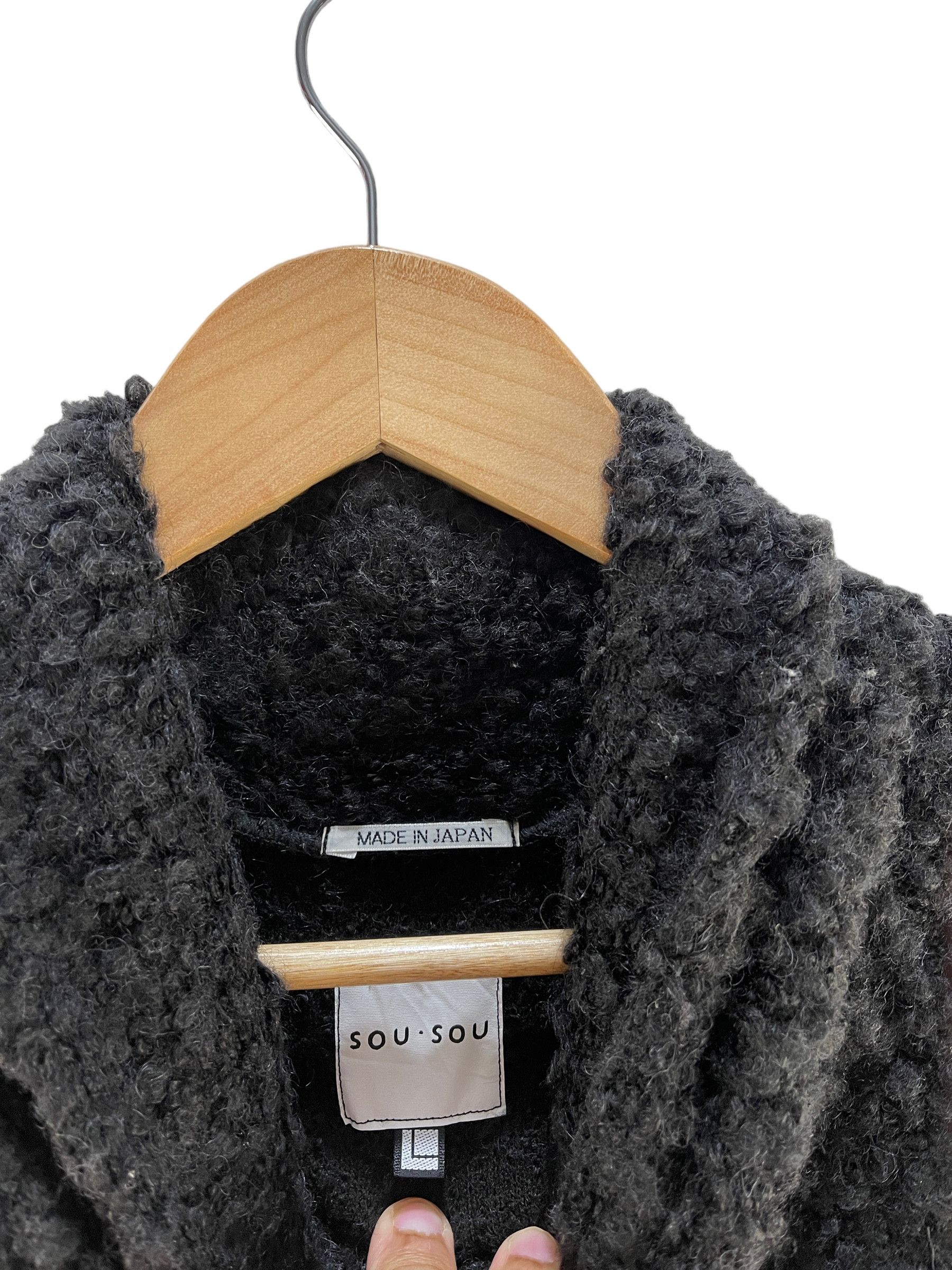 SOU SOU Sou Sou Turtleneck Knitwear Sweatshirt Size L / US 10 / IT 46 - 9 Thumbnail