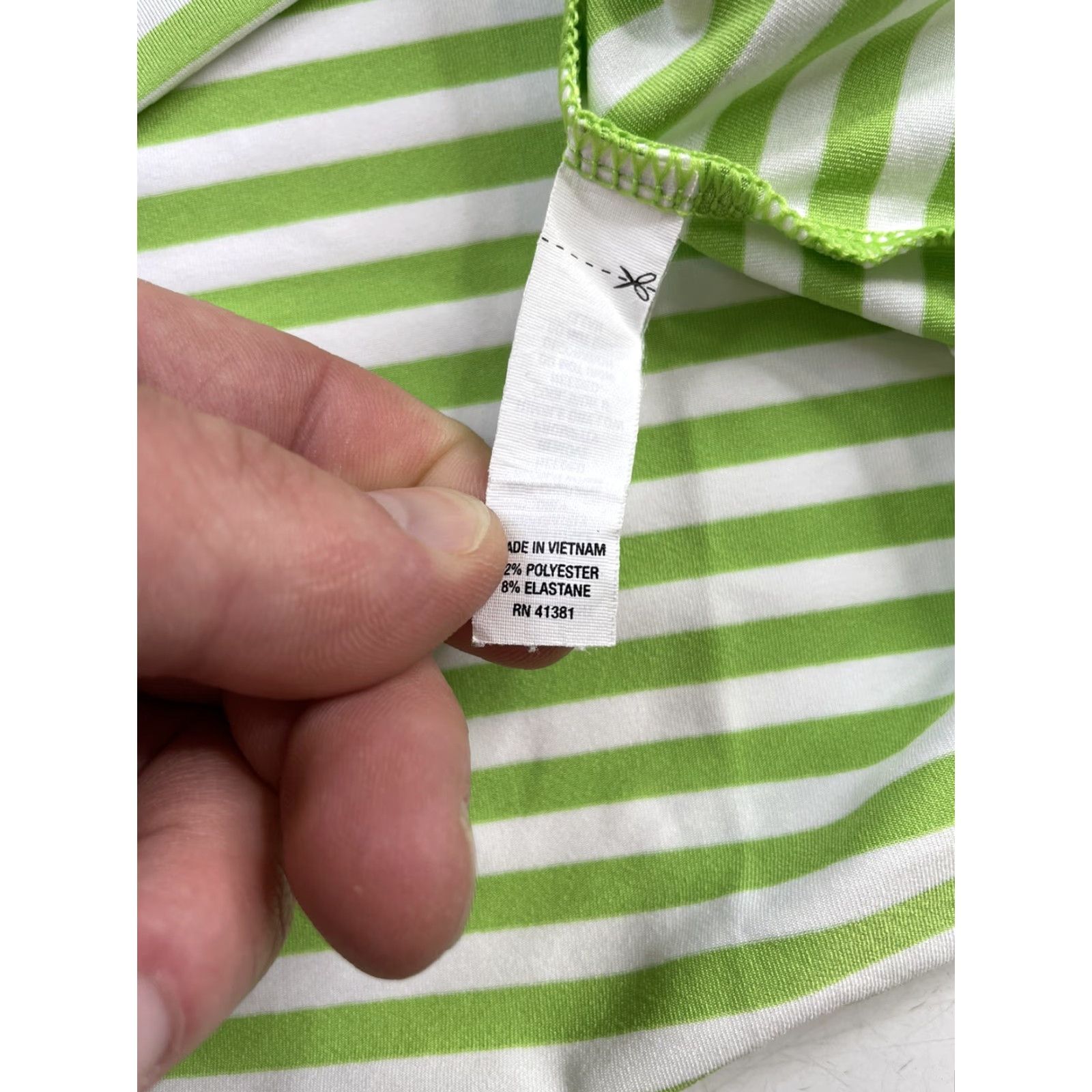 RLX Ralph Lauren Ralph Lauren RLX Polo Golf Shirt Striped Mens Medium Wildfire GC Phoenix Arizona Size US M / EU 48-50 / 2 - 4 Thumbnail