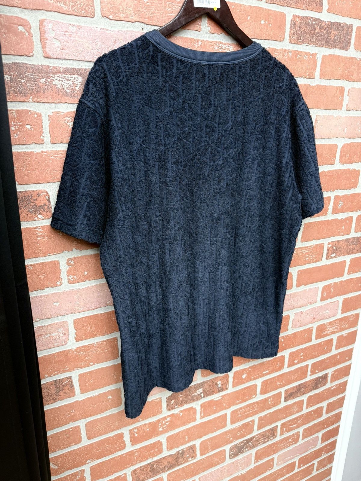 Dior Dior Blue Oblique Jacquard Towel T-Shirt Size Large 🔥 Size US L / EU 52-54 / 3 - 5 Thumbnail