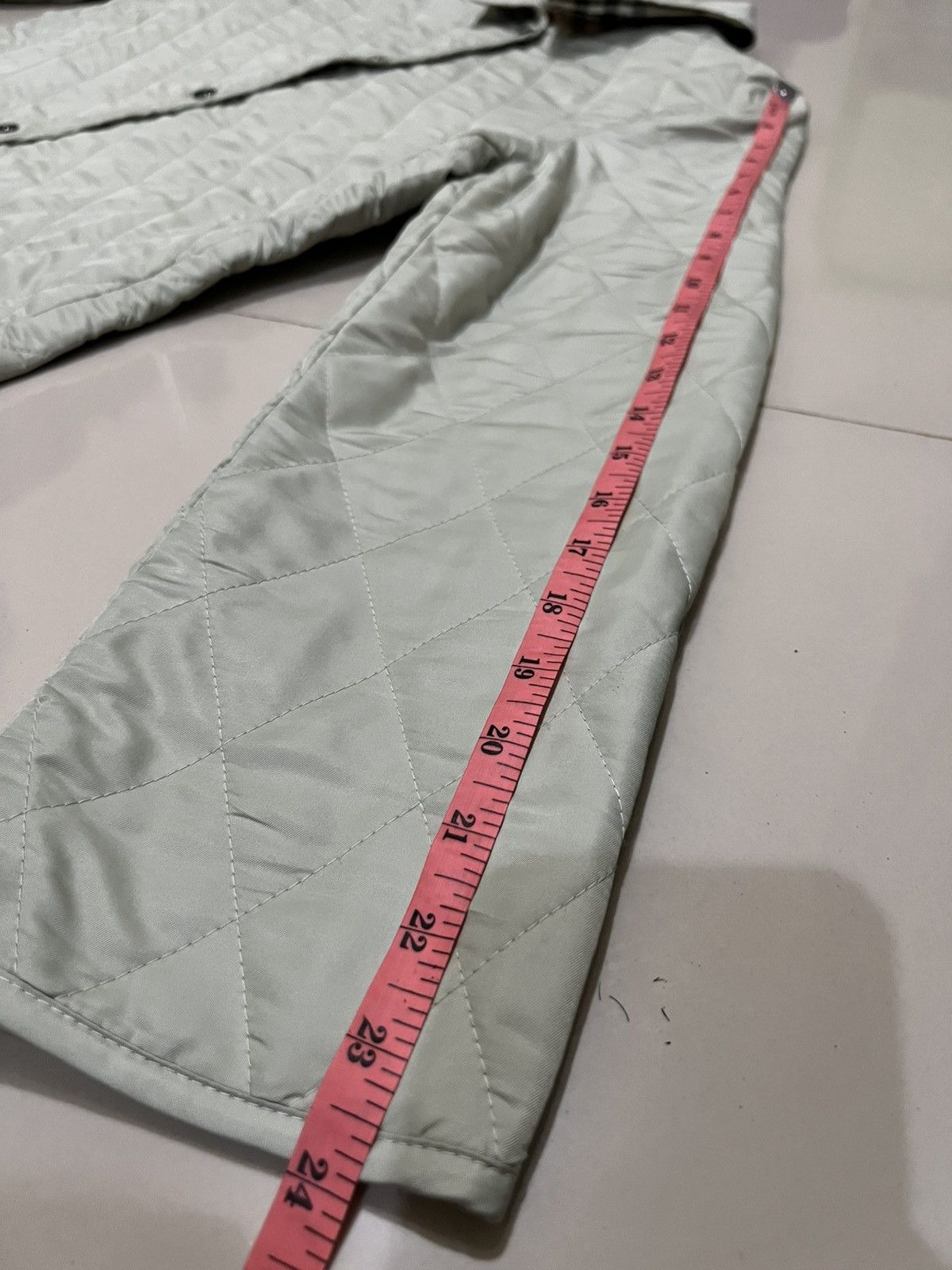 Burberry Burberry Quilted Jacket Coat Blazer Nova Check Lined Sage M Size M / US 6-8 / IT 42-44 - 14 Thumbnail