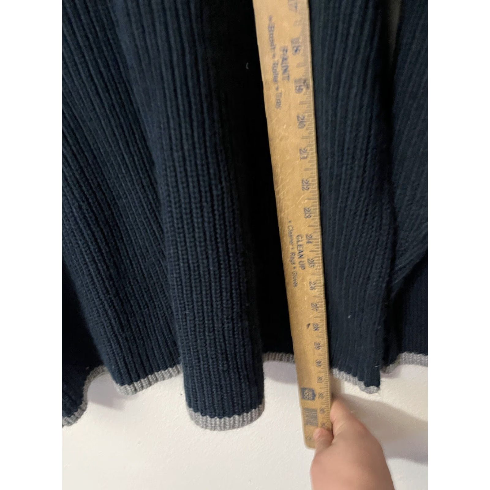 Vintage Aeropostale Sweater Men XL Navy Blue Pullover Acrylic Logo Tight-Knit Crew Neck Mens Size US XL / EU 56 / 4 - 4 Thumbnail