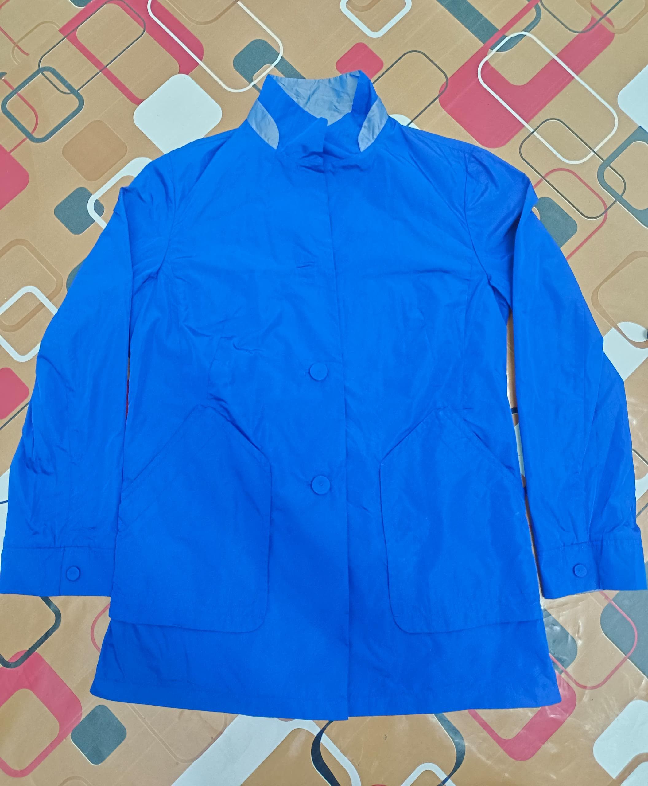 Vintage 🔥outdoor Crocodile Ladies blue Jacket Size M / US 6-8 / IT 42-44 - 8 Thumbnail