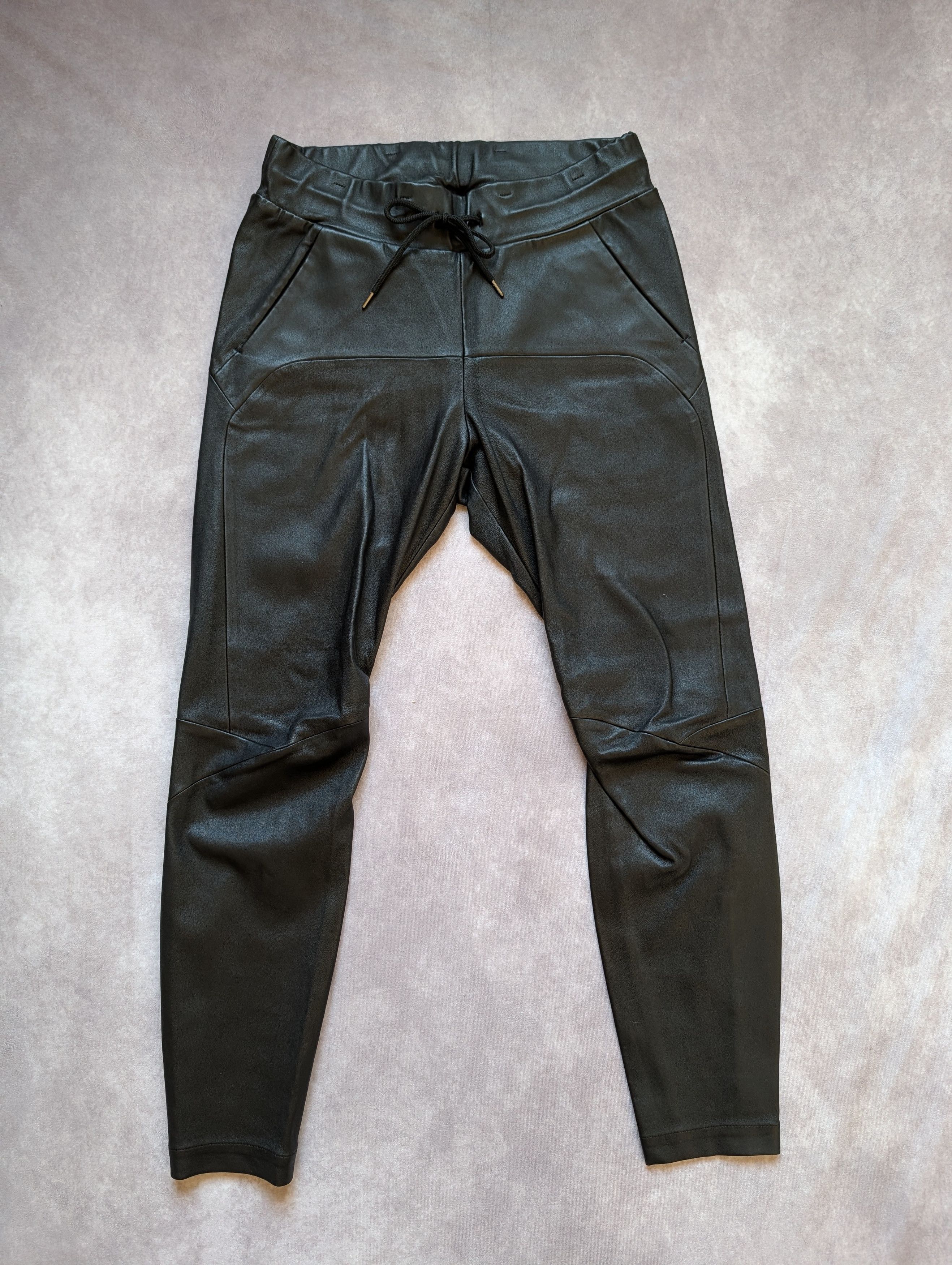 Kazuyuki Kumagai Attachment leather pants, cotton lined Size US 32 / EU 48 - 1 Thumbnail