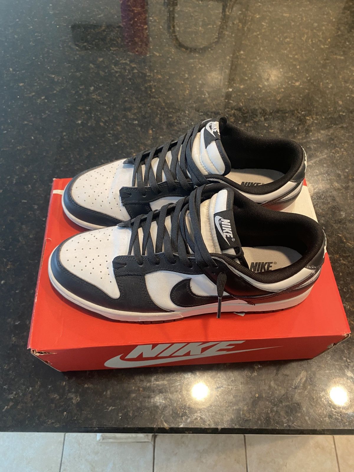 Nike Black nike panda dunks Size US 10 / EU 43 - 1 Thumbnail