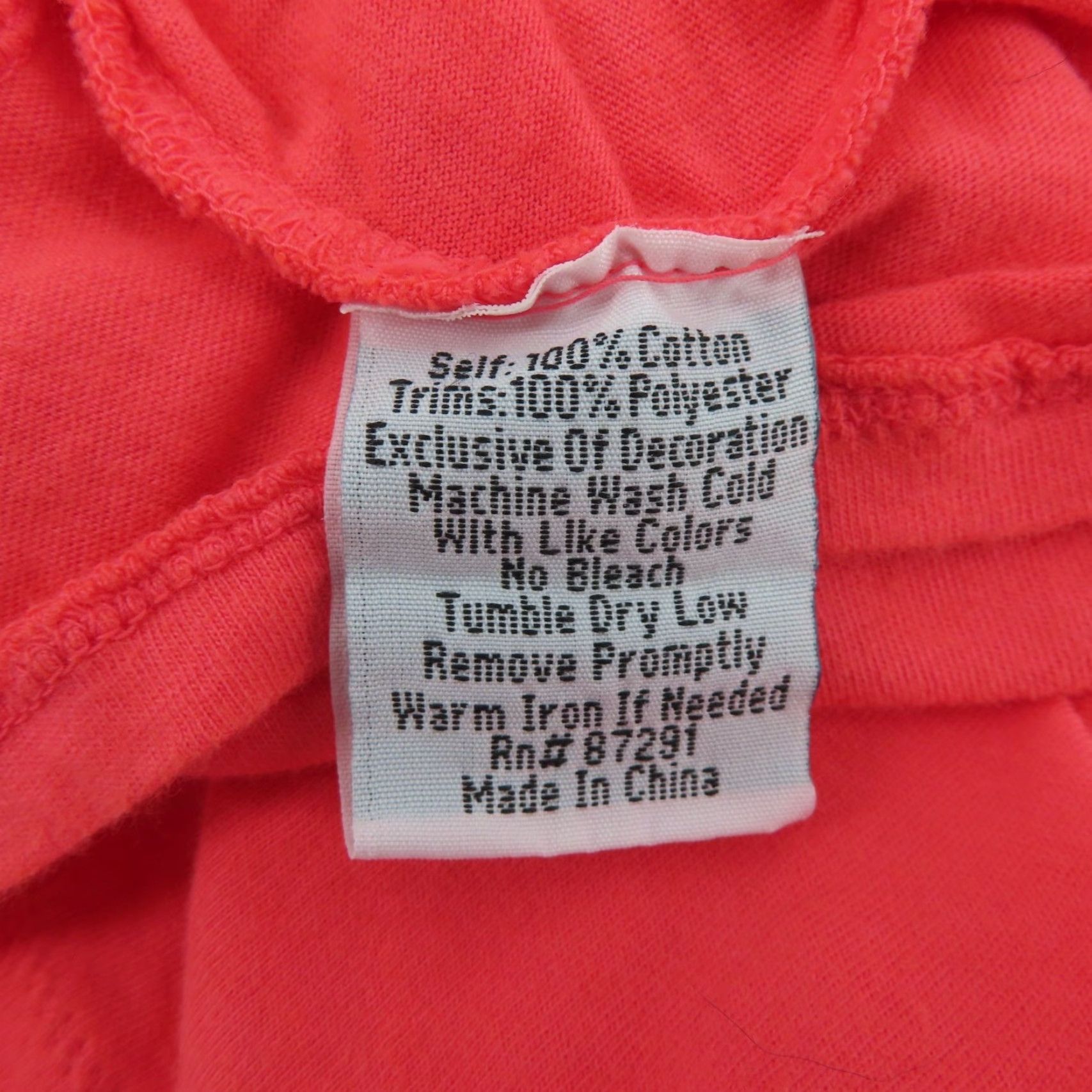 Johnny Was Johnny Was Womens Small Coral Pink Orange Embroidered Floral Tunic Shirt Top Size S / US 4 / IT 40 - 6 Thumbnail