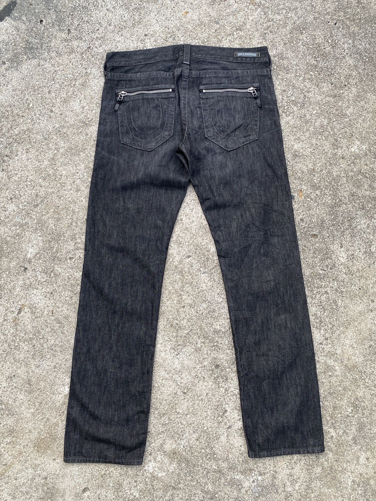 2000s - True Religion Zipper Pocket Denim