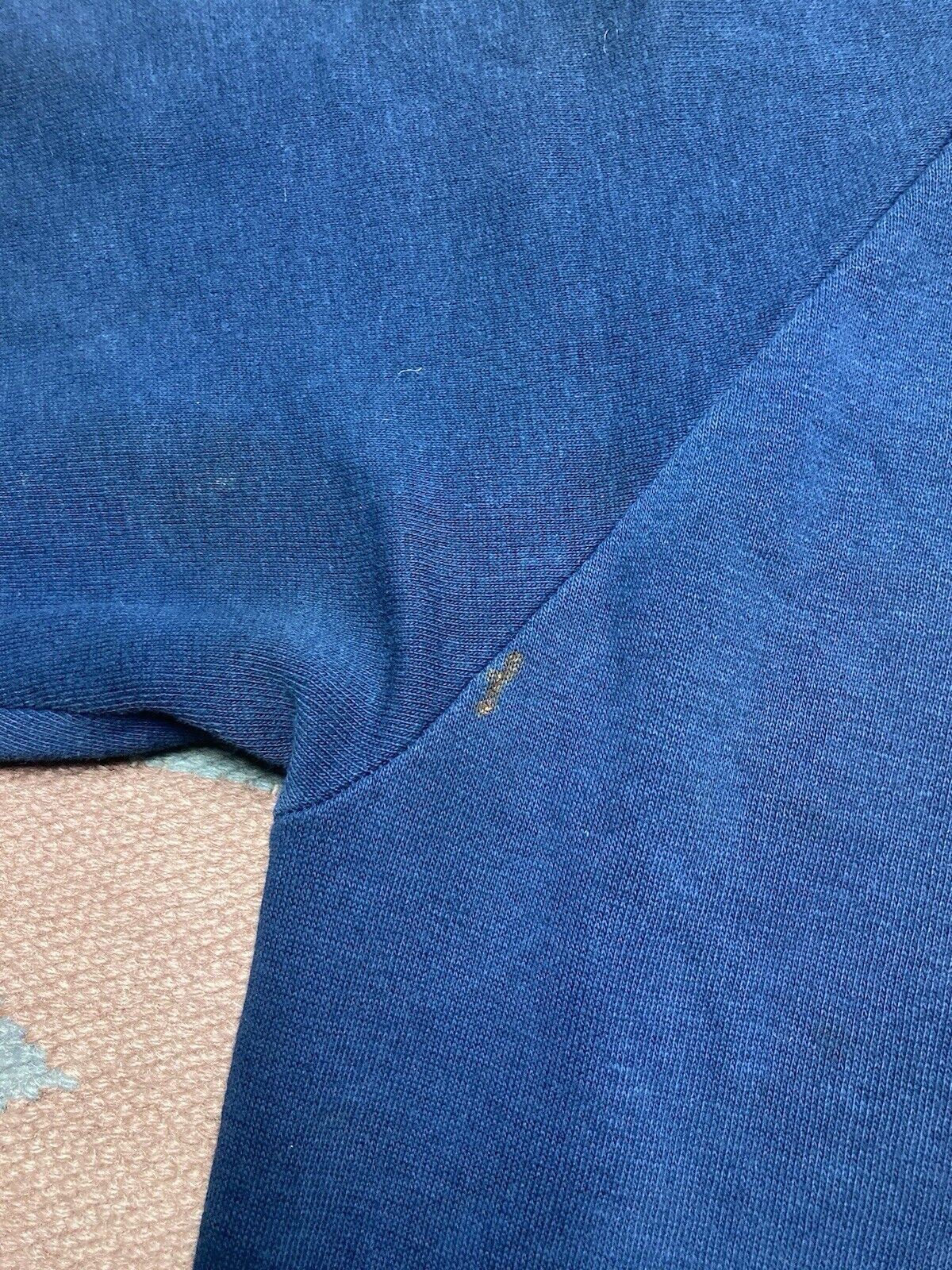 Vintage VTG 70s crewneck sweatshirt blank faded youth L adult small Size US S / EU 44-46 / 1 - 7 Thumbnail