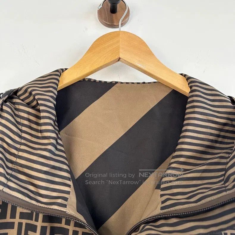 Fendi Fendi FF Print Reversible Windbreaker. Size US XL / EU 56 / 4 - 3 Thumbnail
