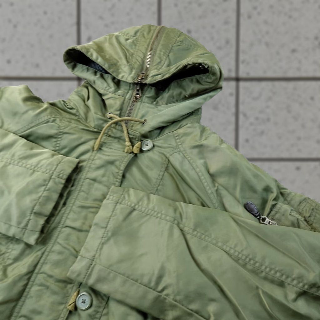 American Eagle Outfitters VTG American Eagle Jacket Womens L Green Military N3B Bomber Parka Coat 90s Y2K Size L / US 10 / IT 46 - 1 Thumbnail