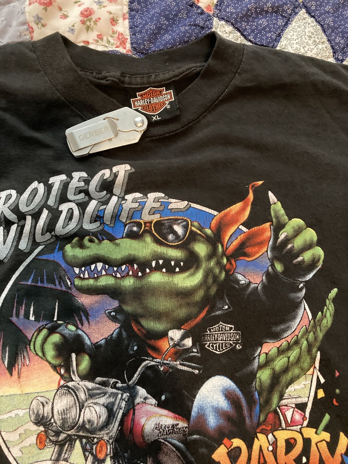 Harley Davidson Daytona beach 91 harley davidson T-shirt Size US XL / EU 56 / 4 - 2 Thumbnail