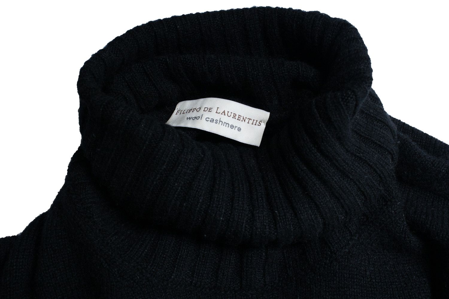 Other Filippo de Laurentiis, black turtleneck sweater Size US XL / EU 56 / 4 - 6 Thumbnail