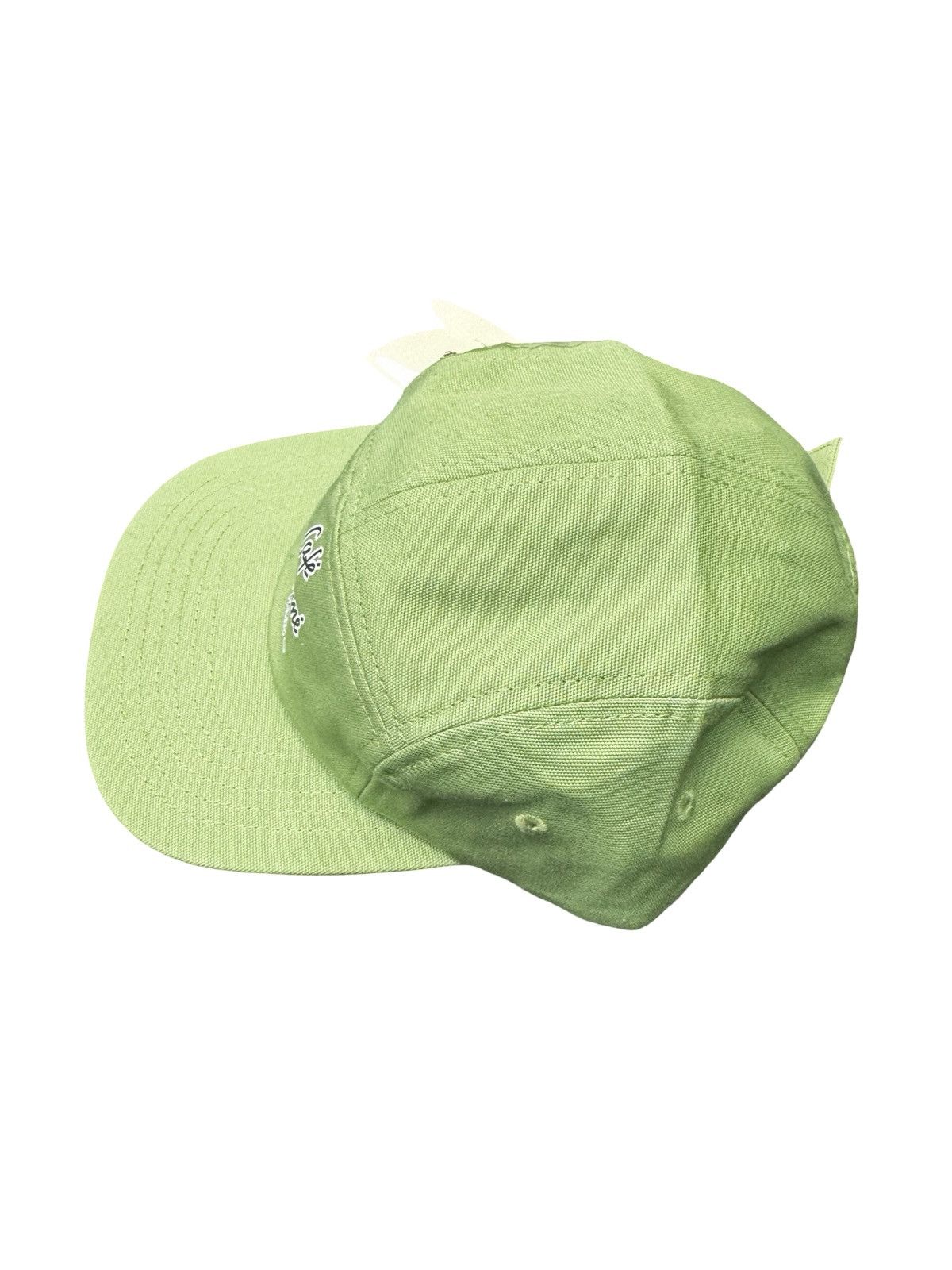 Maison Kitsune Maison Kitsuné Cafe Paris 5-Panel Baseball Cap Matcha BNWT Size ONE SIZE - 3 Thumbnail