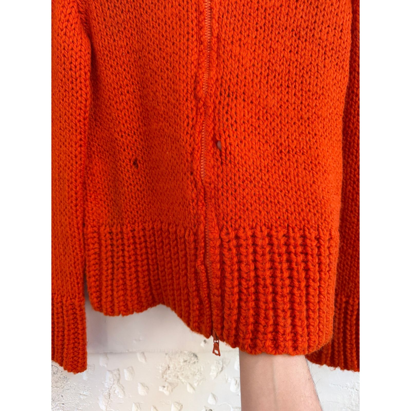 Miu Miu Vintage Miu Miu Zip Knit Wool Sweater Size M / US 6-8 / IT 42-44 - 4 Thumbnail