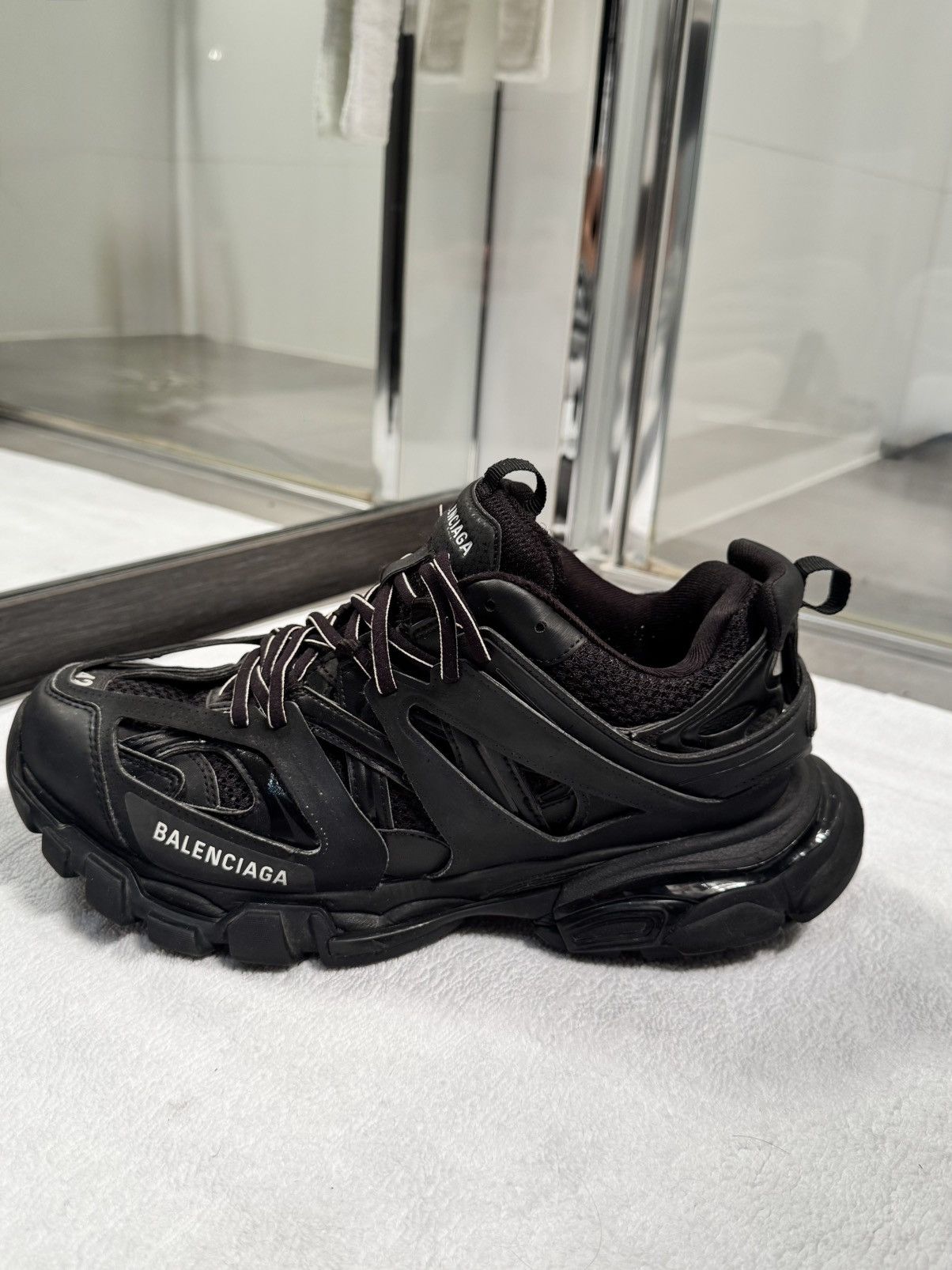 Balenciaga BALENCIAGA TRACK FULL BLACK Size US 9 / EU 42 - 3 Thumbnail