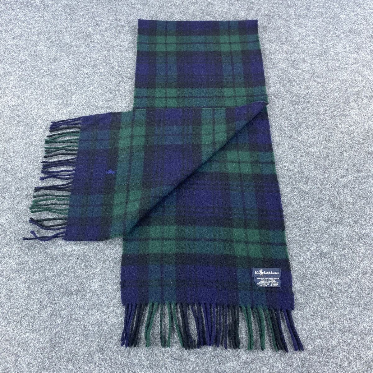 Polo Ralph Lauren × Vintage Polo Ralph Lauren Scarf # D572 # Muffler # Neckwear Size ONE SIZE - 10 Thumbnail