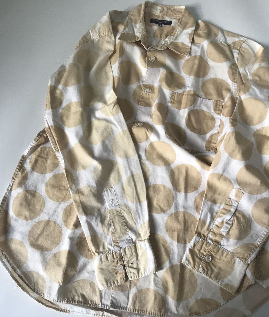 Comme des Garcons Cdg homme AD2007 polkadot button up Size US S / EU 44-46 / 1 - 3 Thumbnail