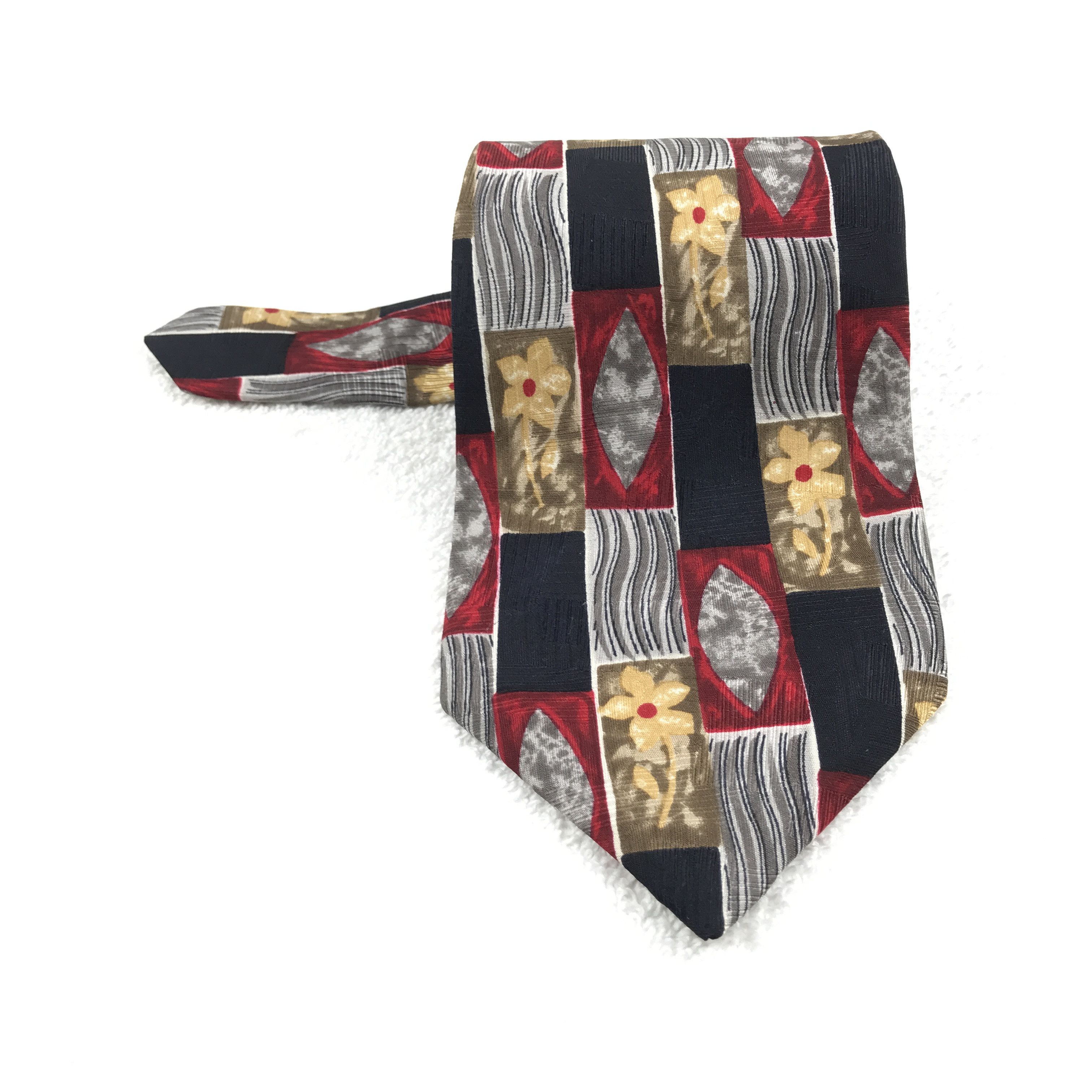 Designer × Guy Laroche × Vintage Vintage Guy Laroche Silk Necktie Size ONE SIZE - 1 Thumbnail