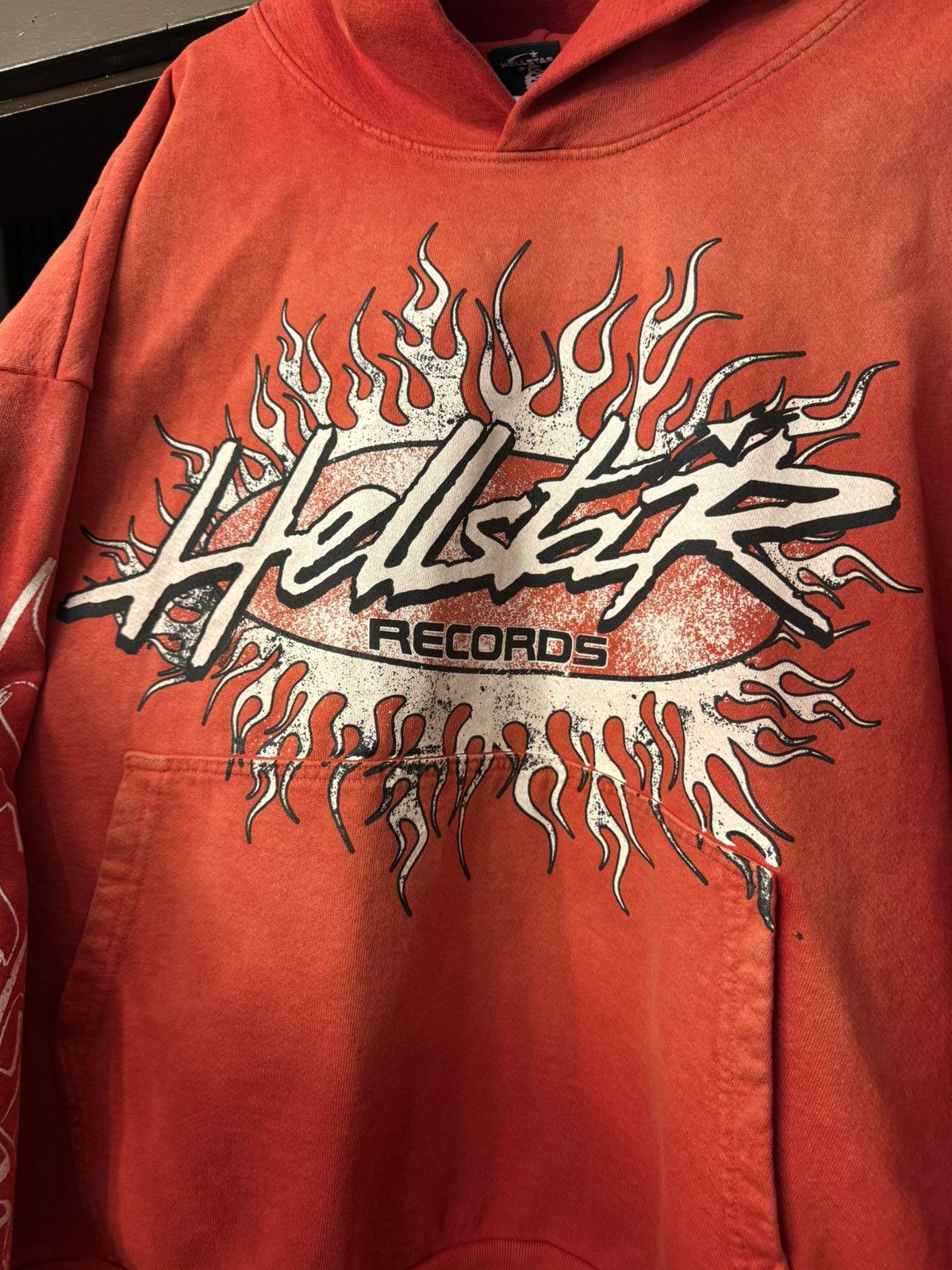 HELLSTAR Hellstar Records Hoodie Red Capsule 9 Size XL Size US XL / EU 56 / 4 - 4 Thumbnail
