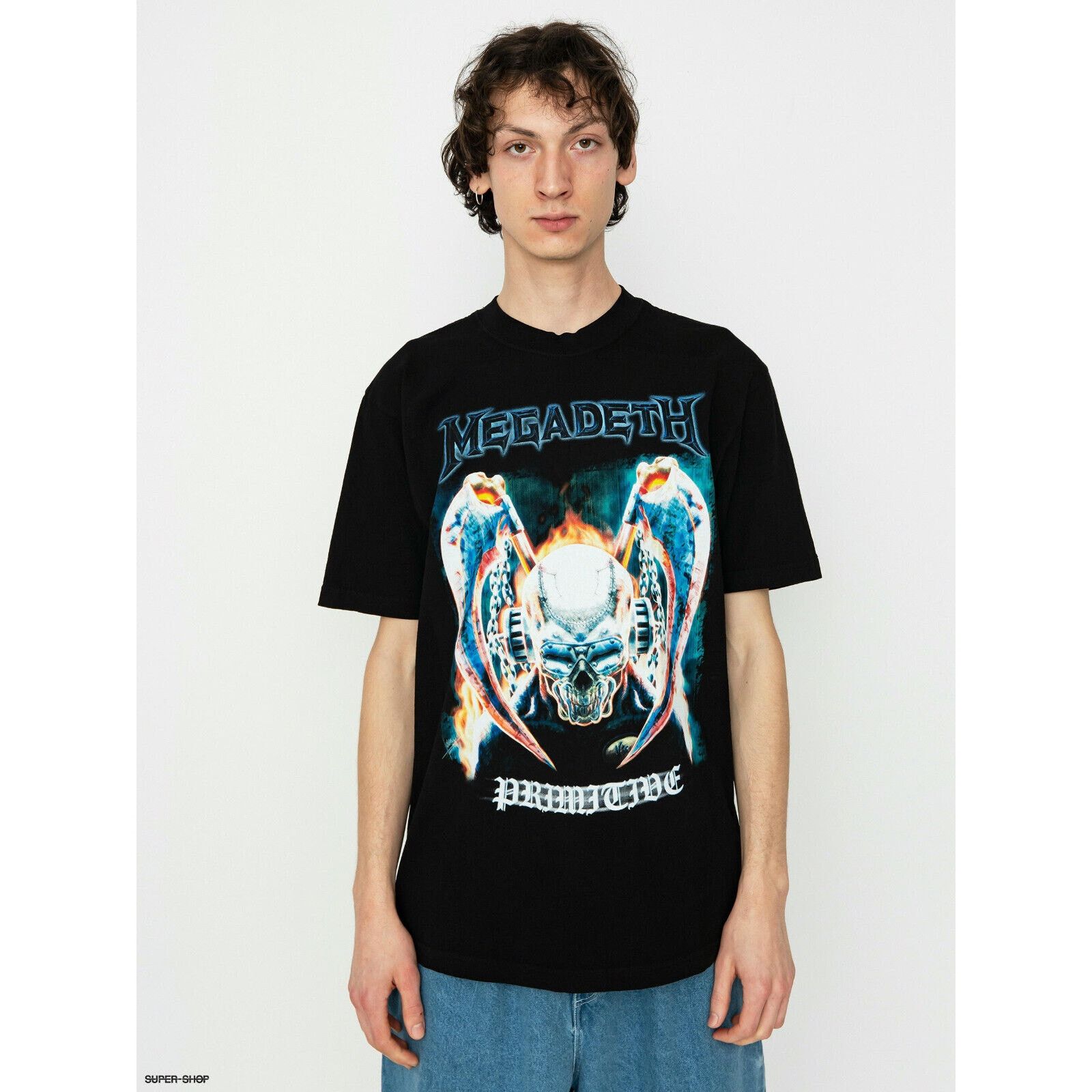 Primitive Primitive Skate Men's X Megadeth T-Shirt United Heavyweight Size US L / EU 52-54 / 3 - 2 Thumbnail