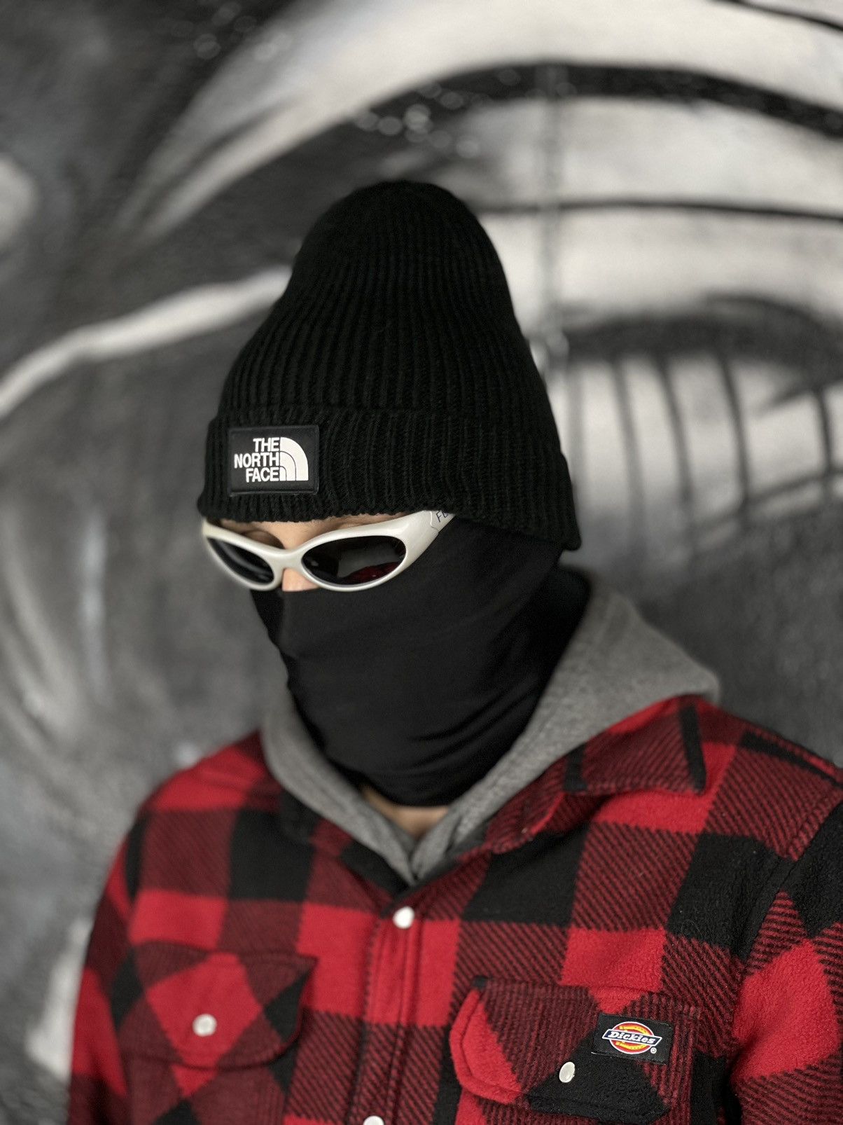 The North Face The North Face Y2K Black Beanie Hat One Size Size ONE SIZE - 1 Thumbnail