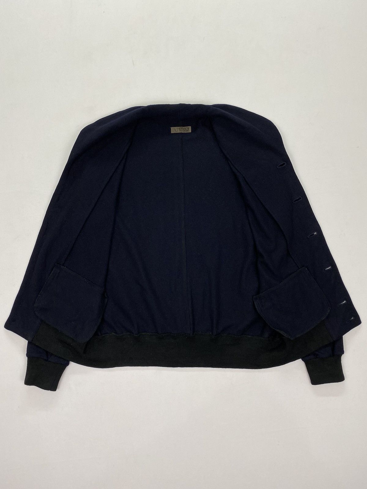 Japanese Brand A.T Men Shawl Collar Jacket Size US S / EU 44-46 / 1 - 7 Thumbnail
