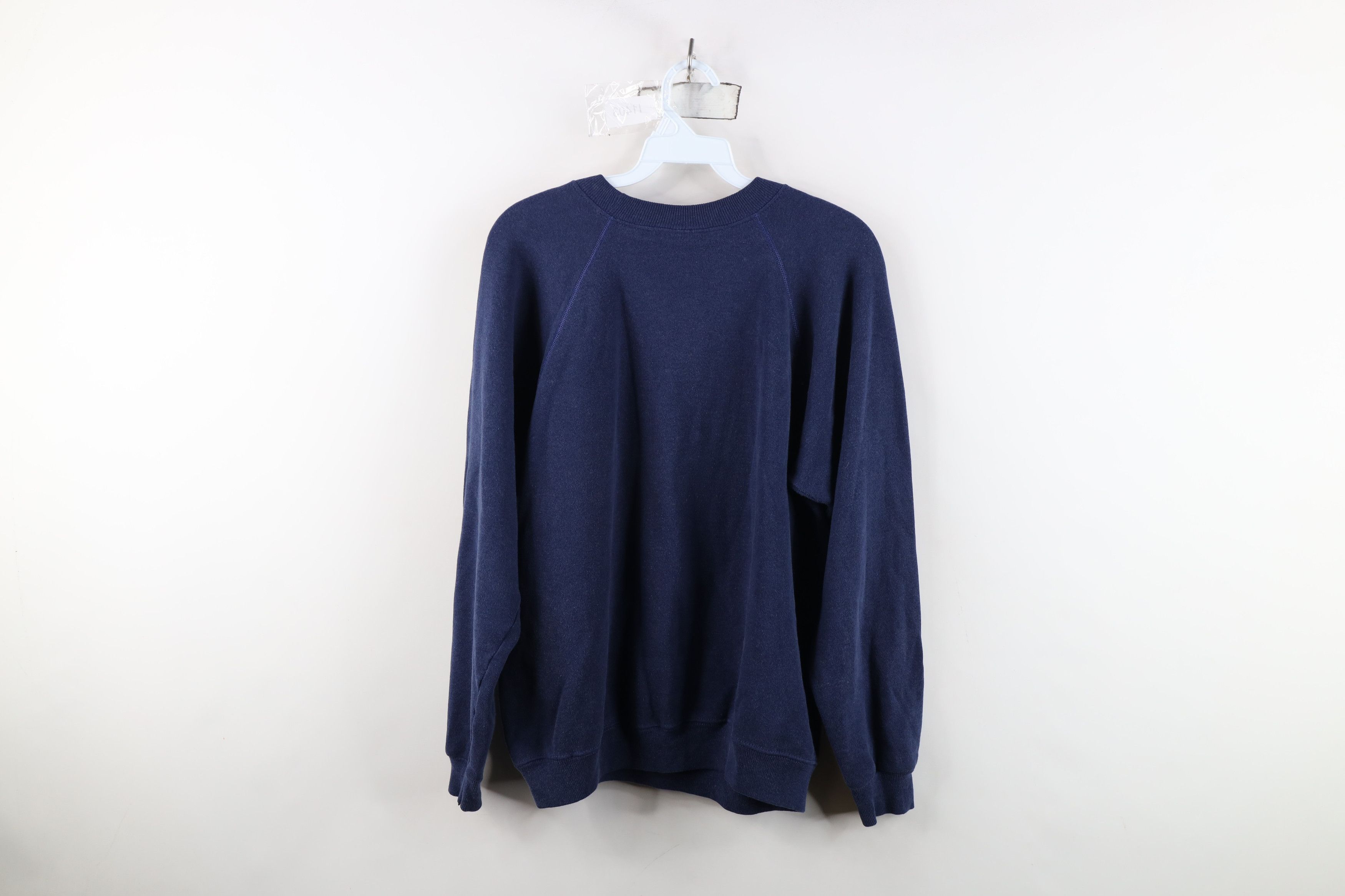 Vintage Vintage 80s Spell Snow Country Skiing Sweatshirt Blue USA Size L / US 10 / IT 46 - 11 Thumbnail