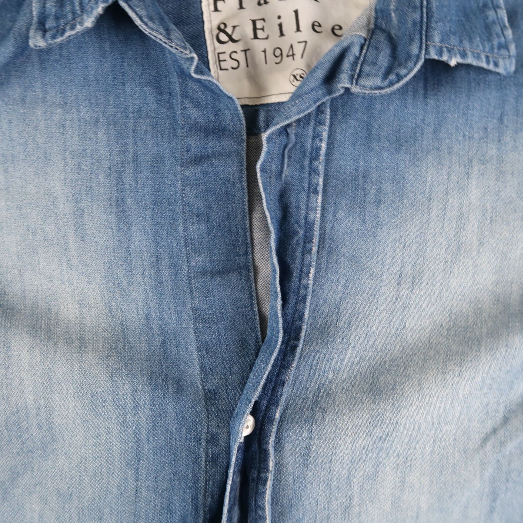 Frank & Eileen Frank & Eileen Denim Grayson Button-Up Shirt XS Women Size XS / US 0-2 / IT 36-38 - 4 Thumbnail