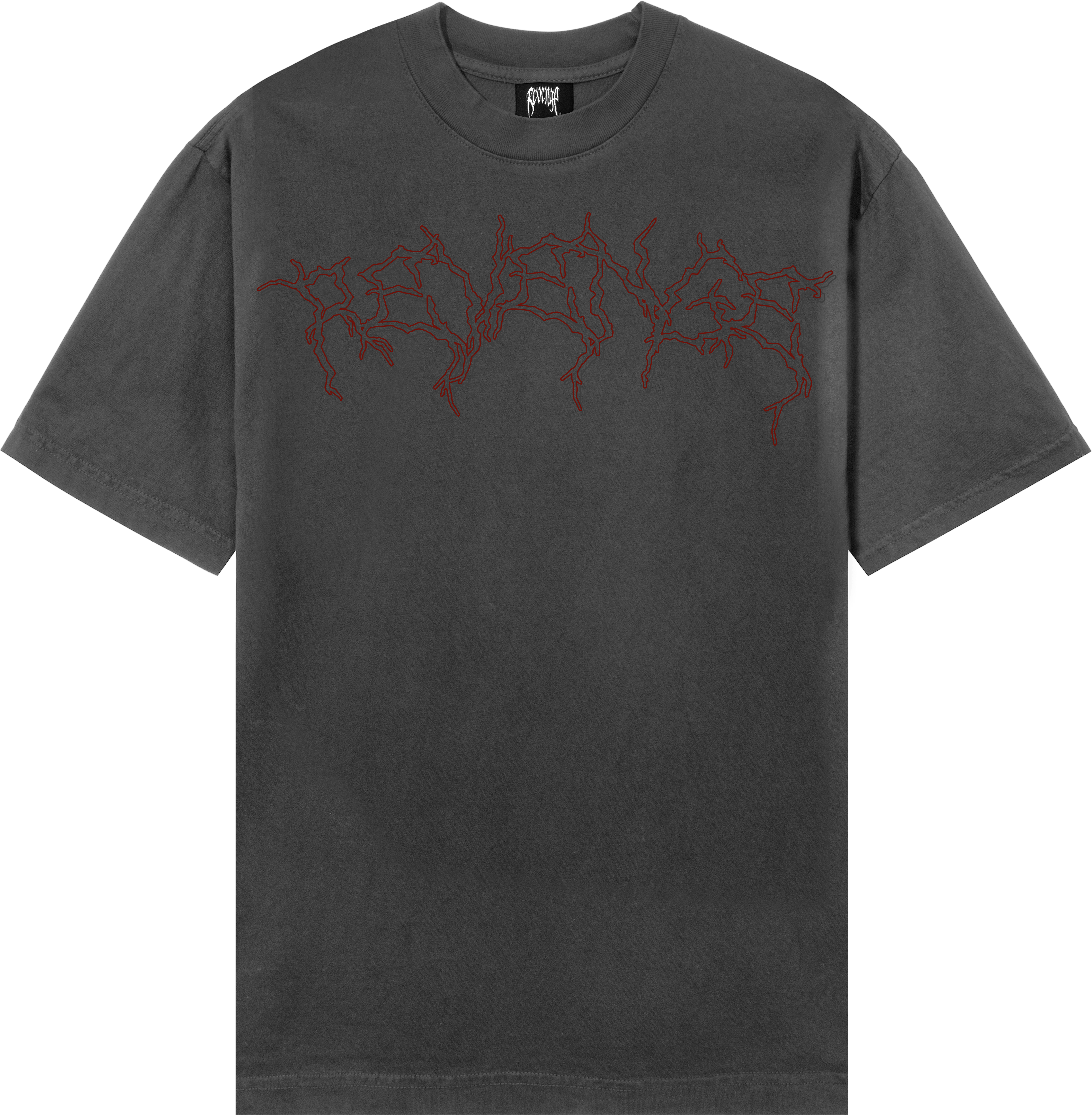 Revenge Snowfall Tee popular Black LARGE