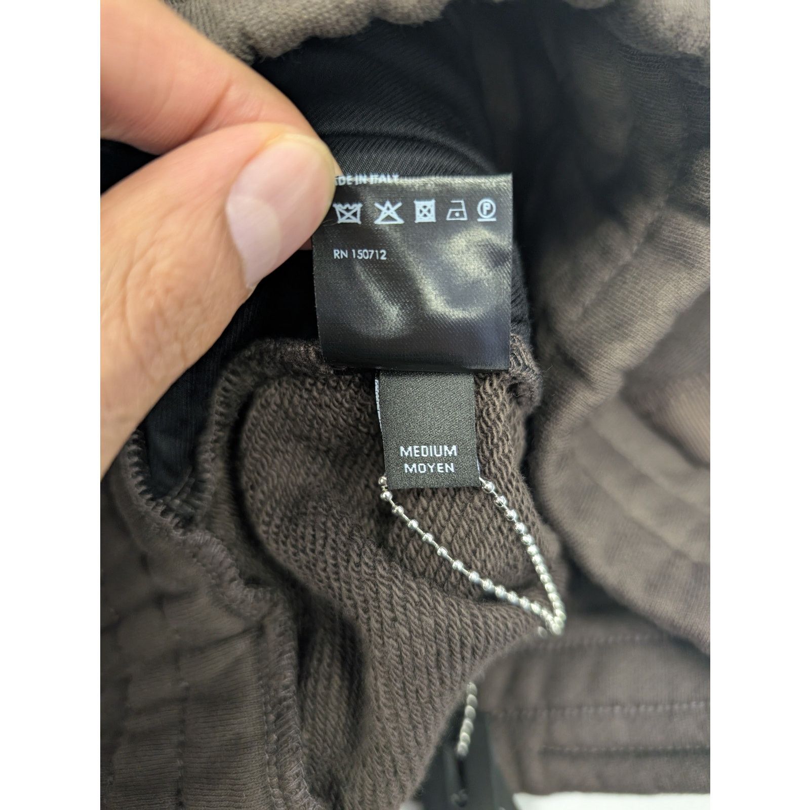 Amiri o1rshd1 " PUFF " Logo Sweatpant in Brown Size US 32 / EU 48 - 13 Thumbnail