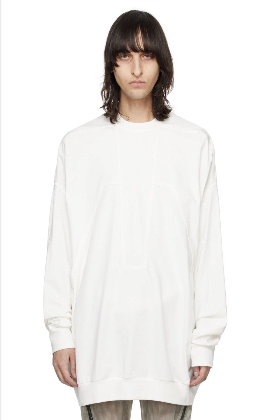 Rick Owens Rick Owens splintered Peter oversized white shirt - M (NWT) Size US M / EU 48-50 / 2 - 1 Thumbnail