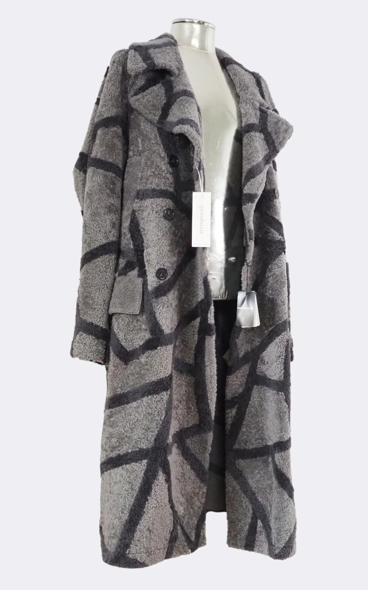 Emporio Armani Emporio Armani Reverse Shearling Leather Coat $2820 Size US M / EU 48-50 / 2 - 8 Thumbnail