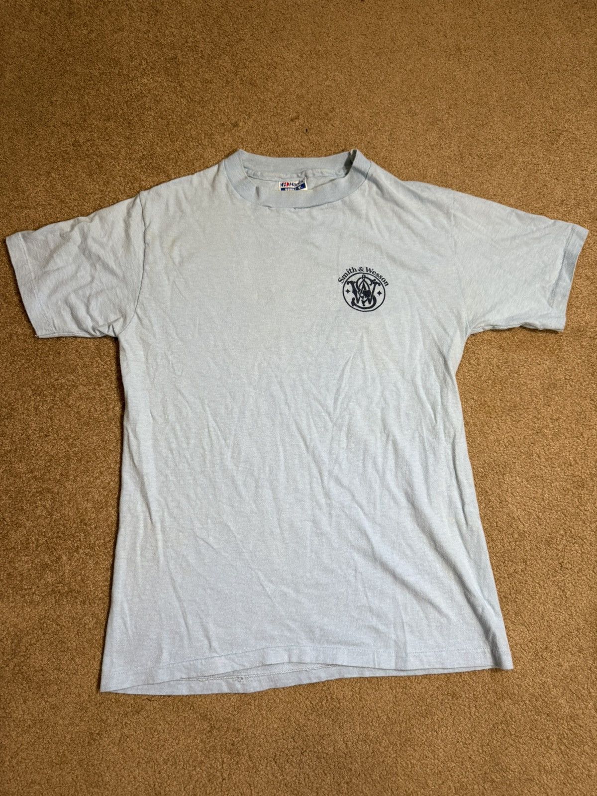 Hanes Vintage Smith & Wesson Size US M / EU 48-50 / 2 - 2 Thumbnail