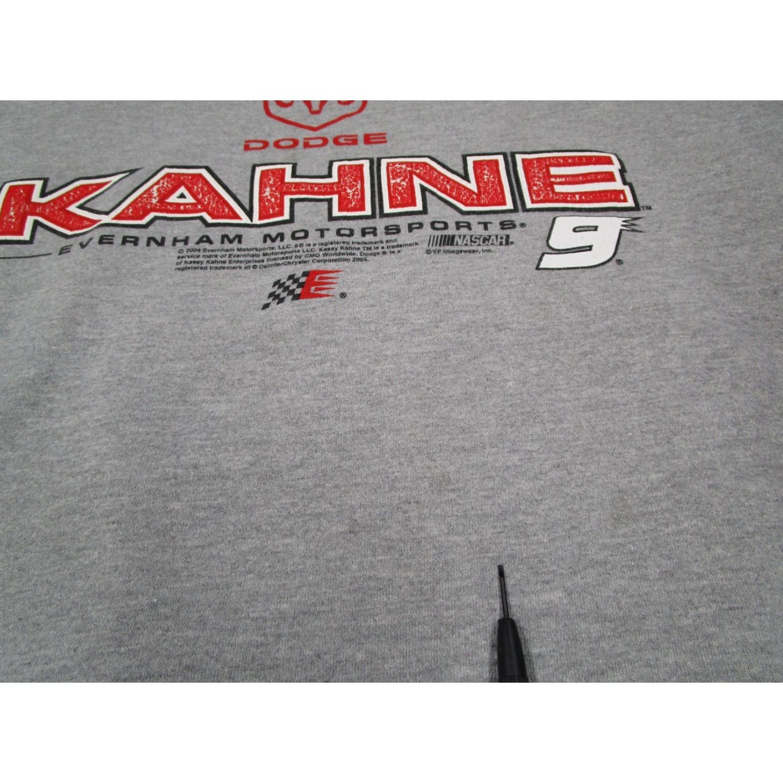 Chase Authentics VINTAGE Chase Authentics Sweatshirt Men XL Gray Dodge Kahne Racing 2004 Size US XL / EU 56 / 4 - 5 Thumbnail