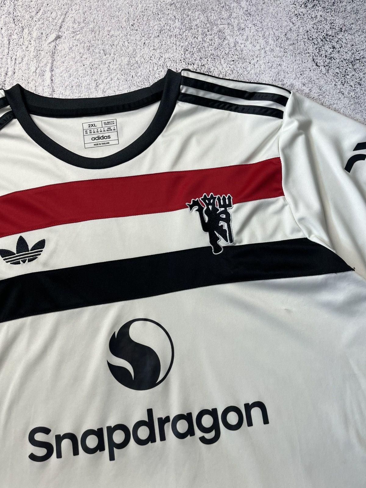 Vintage Adidas Manchester United Soccer Jersey #9 Hojlund Size US XXL / EU 58 / 5 - 7 Thumbnail