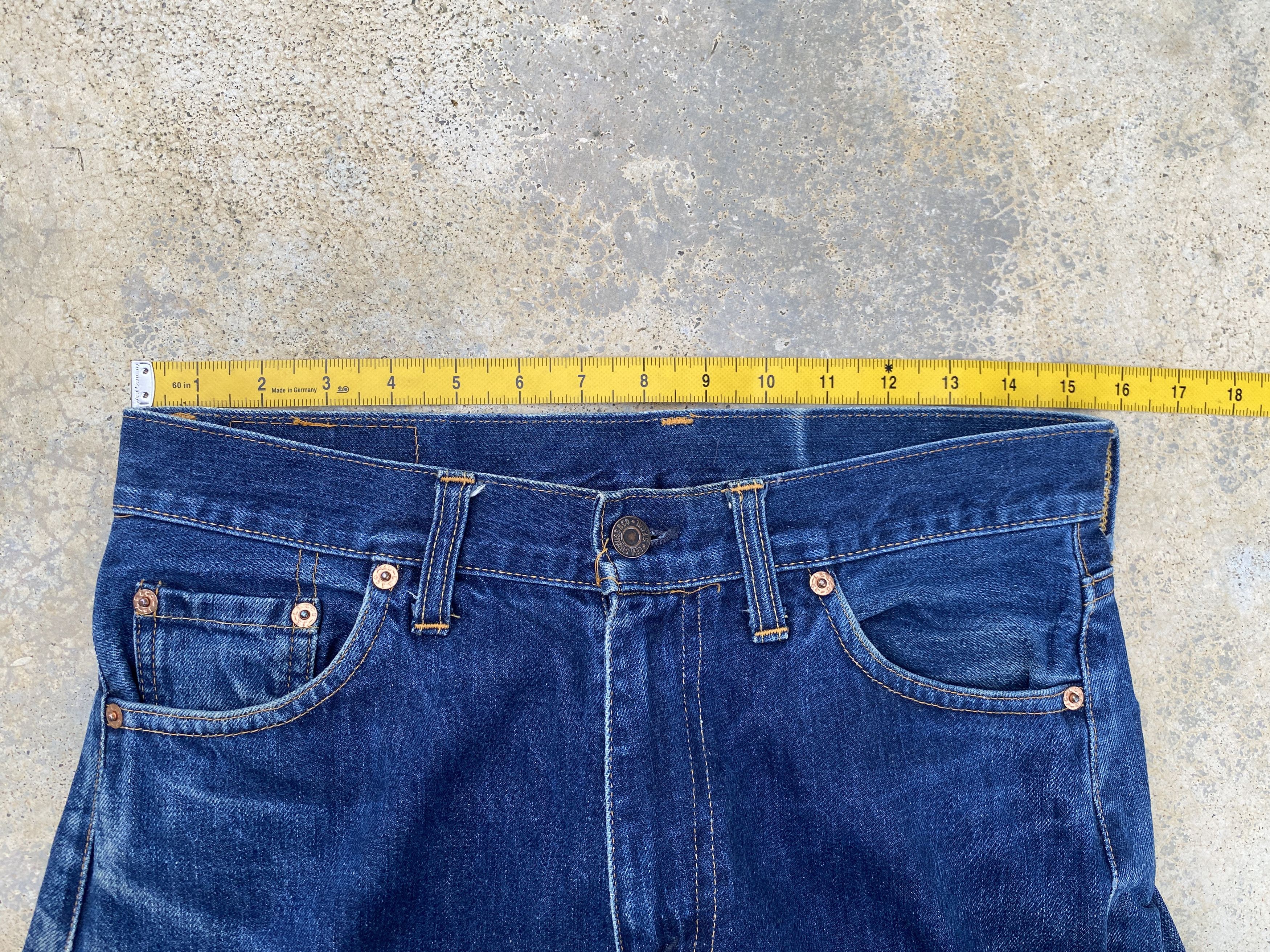 Levi's × Levi's Vintage Clothing Levis 551ZXX LVC USA Big E Selvedge Jeans Size US 30 / EU 46 - 13 Thumbnail