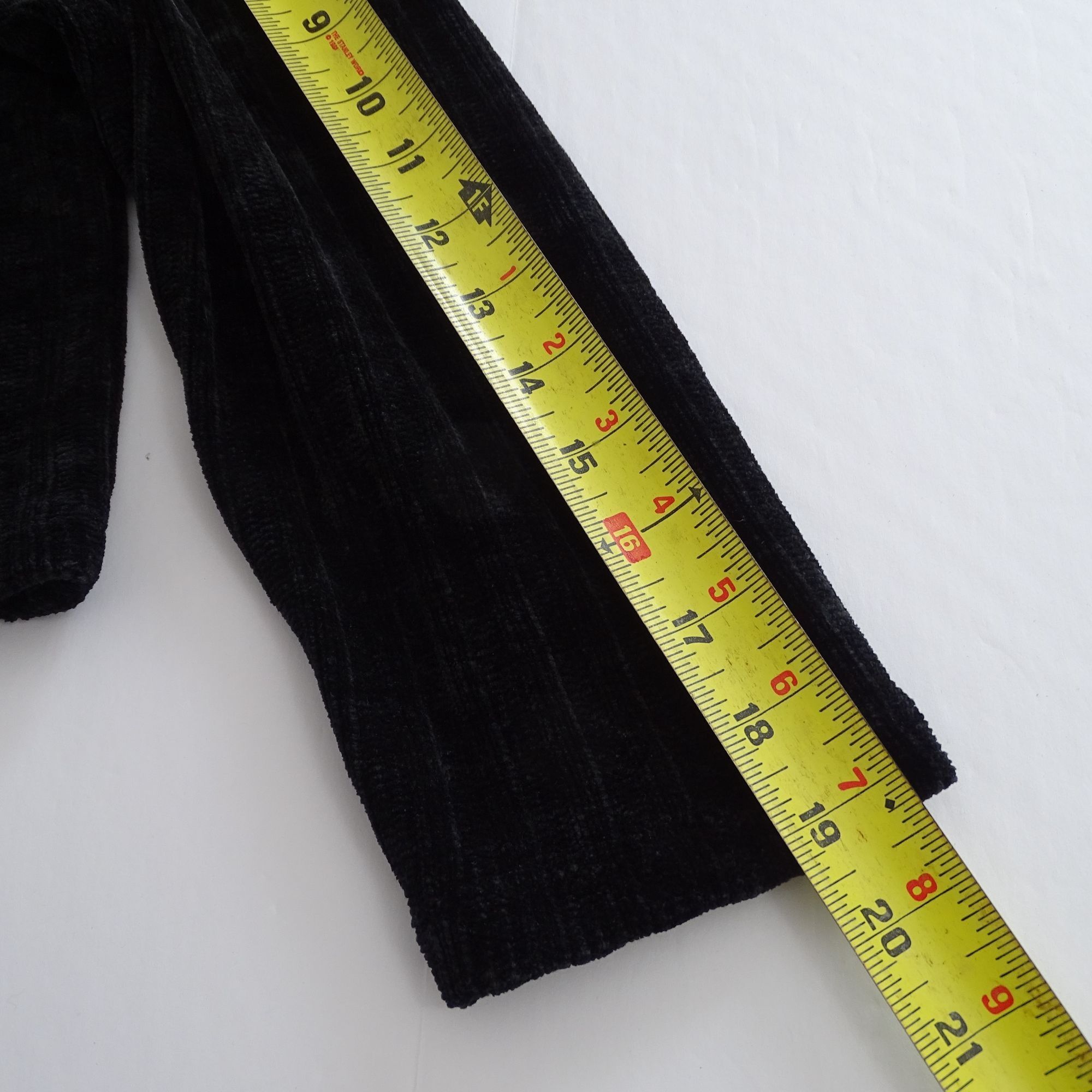 Calvin Klein Calvin Klein Black Jacket Open Front Women Size L Plush Text Size L / US 10 / IT 46 - 9 Thumbnail