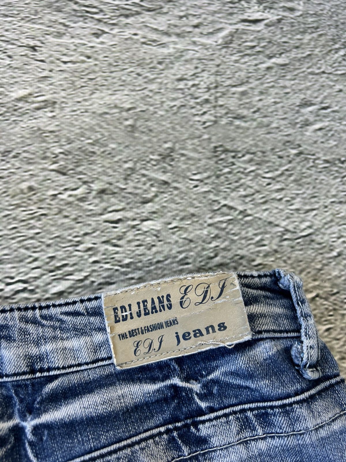 Metallica × Vintage Y2K jeans Metallica denim pants blue Edi Jeans Size 30" / US 8 / IT 44 - 4 Thumbnail