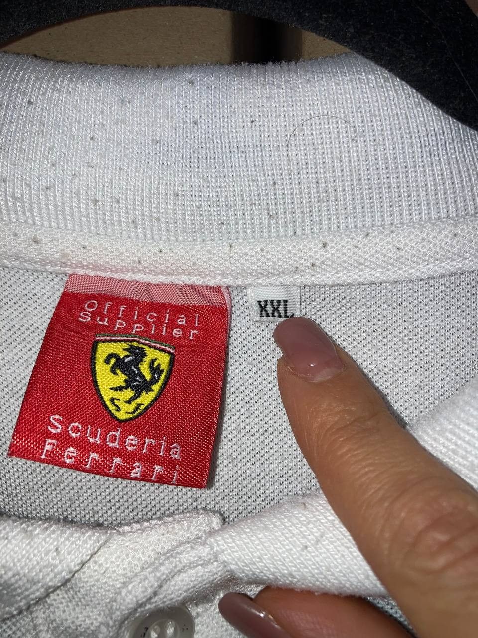 Ferrari VINTAGE FERRARI POLO SHIRT SHELL RACING FORMULA 1 Y2K SKATE Size US XXL / EU 58 / 5 - 11 Thumbnail