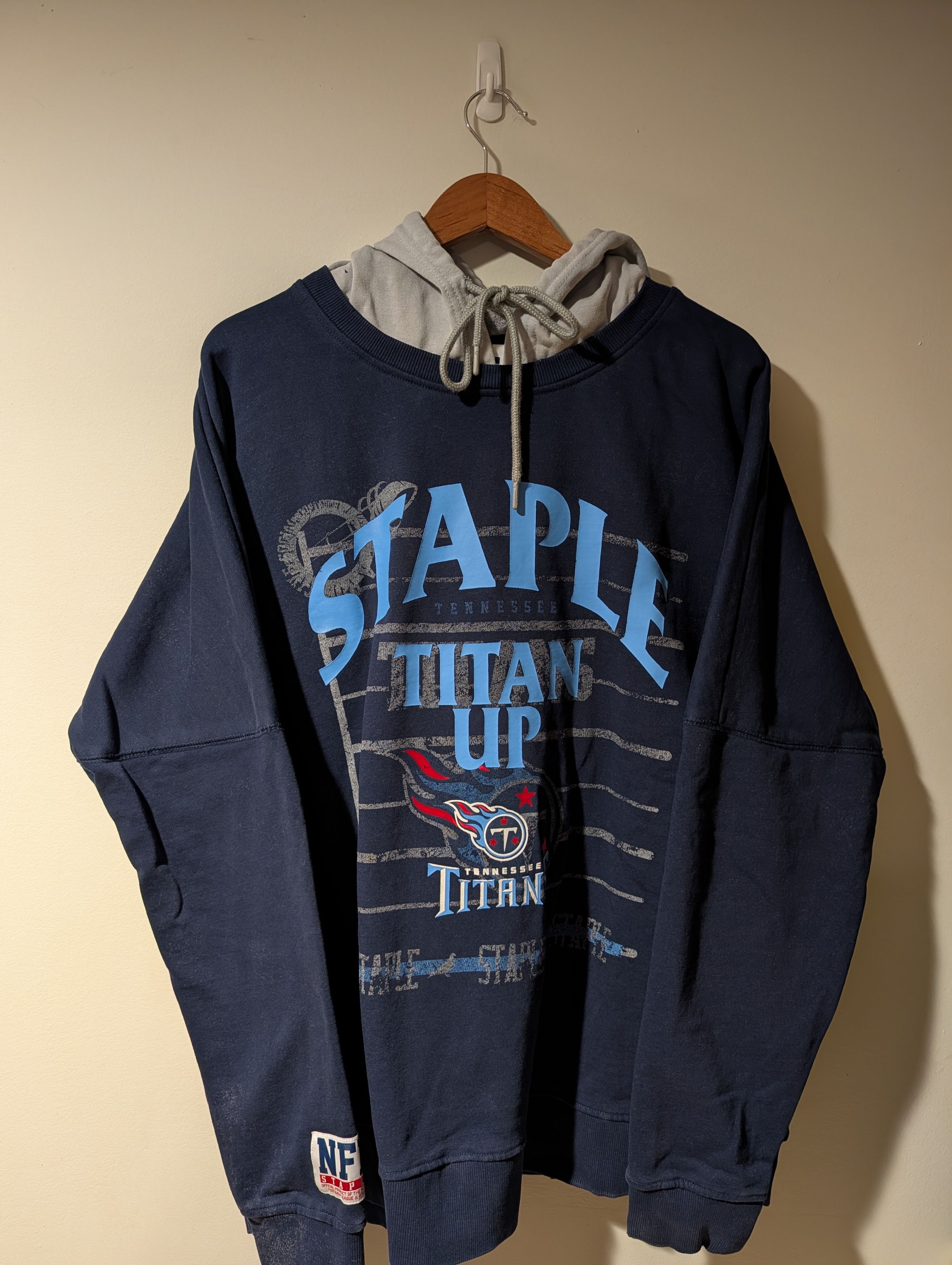 Staple Tennessee Titans Sweatshirt Hoodie NFL Football Oversized Size US XXL / EU 58 / 5 - 1 Thumbnail