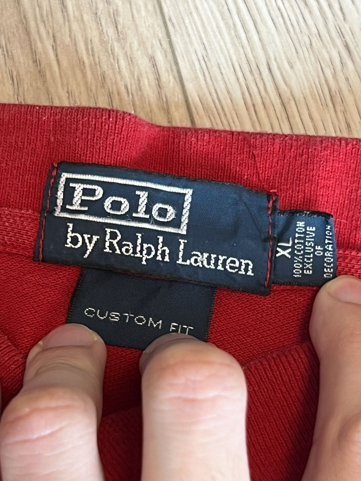 Polo Ralph Lauren Polo Ralph Lauren Vintage Big Logo 3 Size XL Size US XL / EU 56 / 4 - 6 Thumbnail