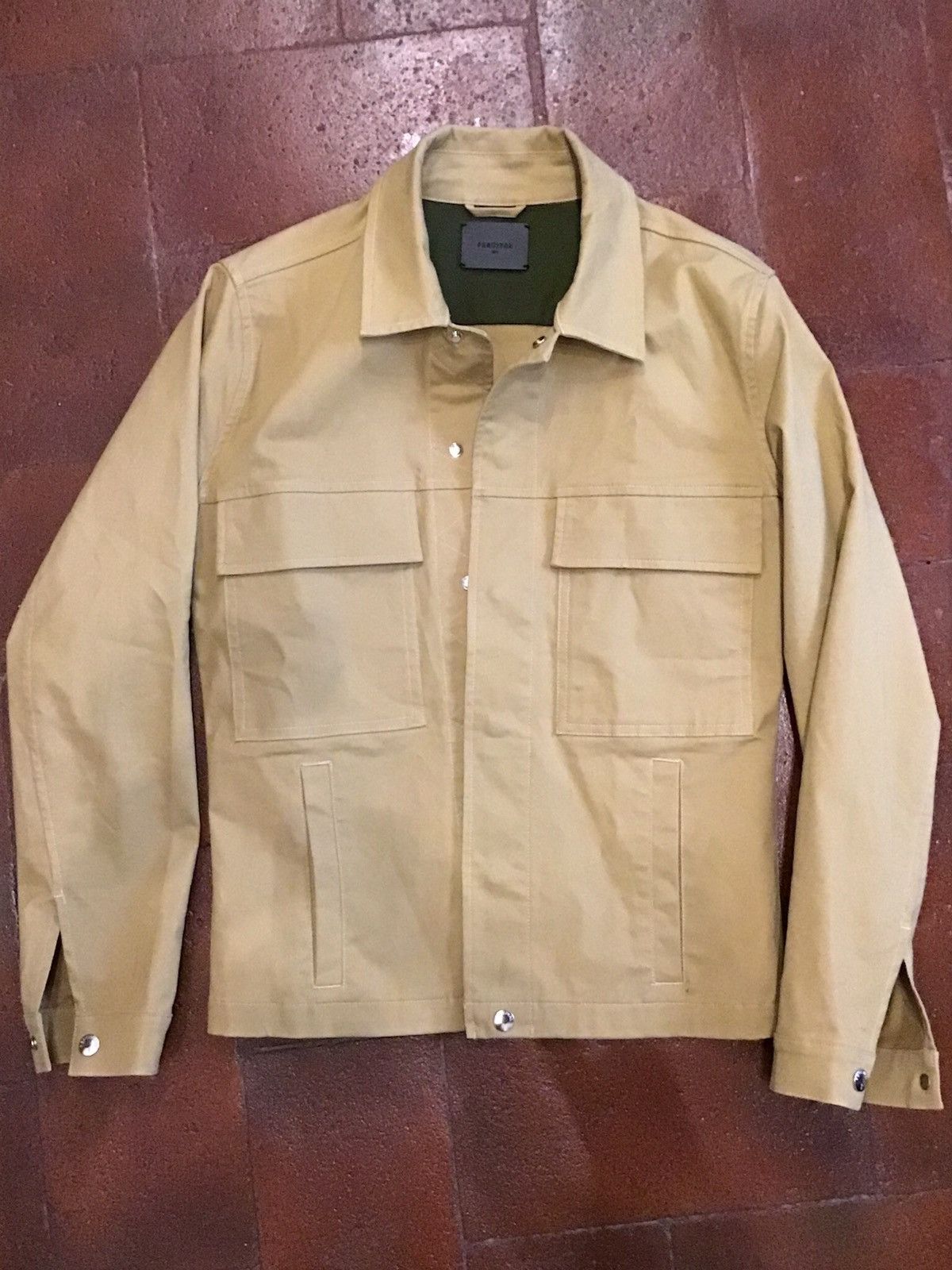 image of Percival Utility Jacket 36 in Beige, Men's (Size XS)