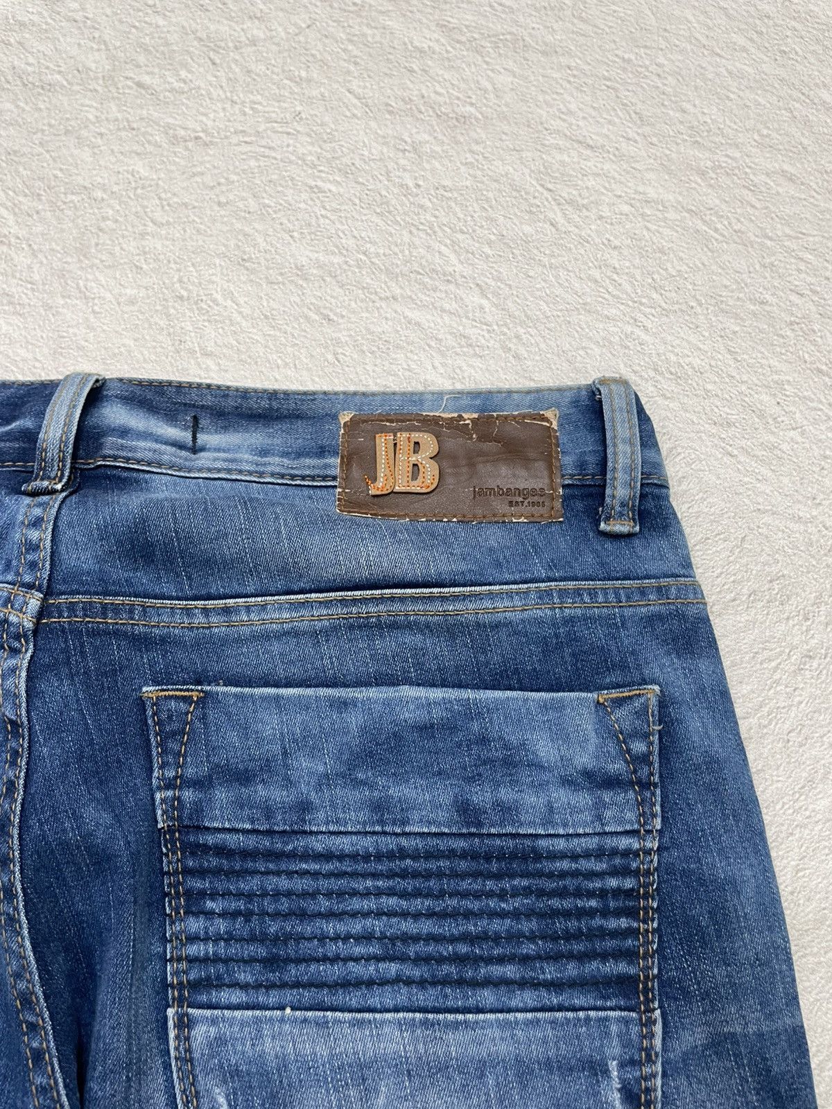 Hysteric Glamour 2000s Acid Wash Denim Distressed Jeans Y2K Size US 31 - 8 Thumbnail