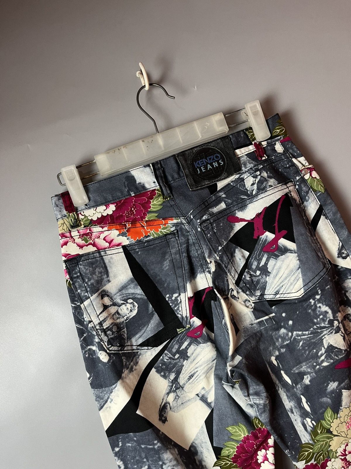Kenzo Kenzo archived Graphic print trouser Size 26" / US 2 / IT 38 - 4 Thumbnail