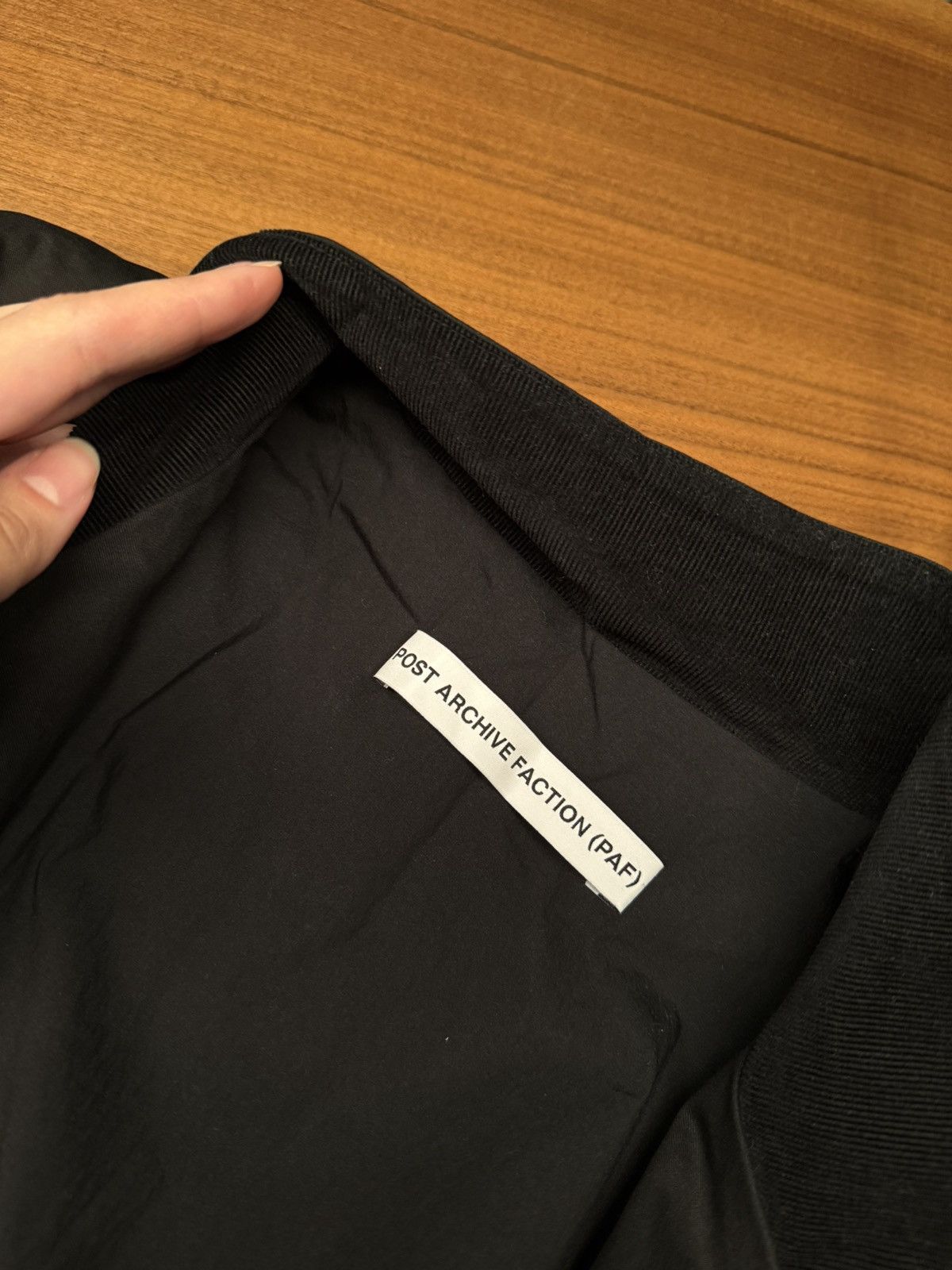 POST ARCHIVE FACTION (PAF) Post Archive Faction (paf) black bomber jacket Size US XL / EU 56 / 4 - 9 Thumbnail