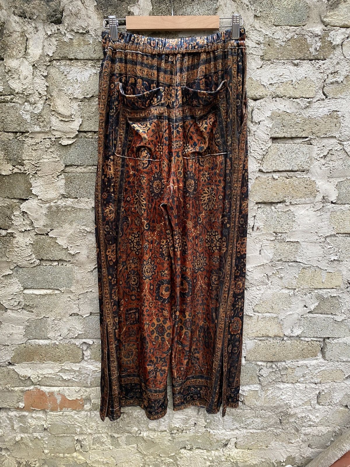 Japanese Brand × Le Grande Bleu (L.G.B.) GOA Abstract Wide Leg Flare Pant Size 30" / US 8 / IT 44 - 10 Thumbnail